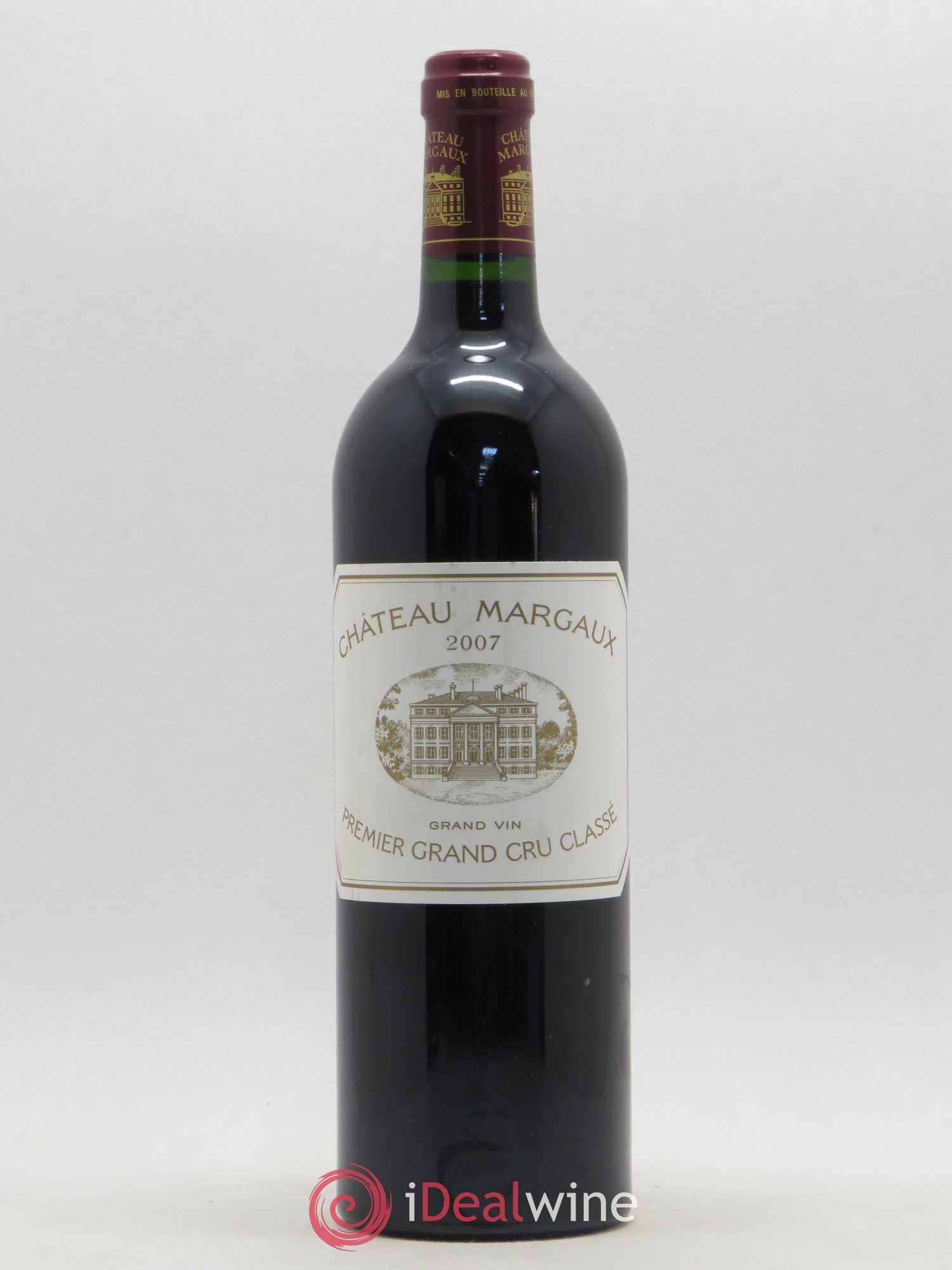 Château Margaux 1er Grand Cru Classé 2007 - Lot de 1 bouteille - 0