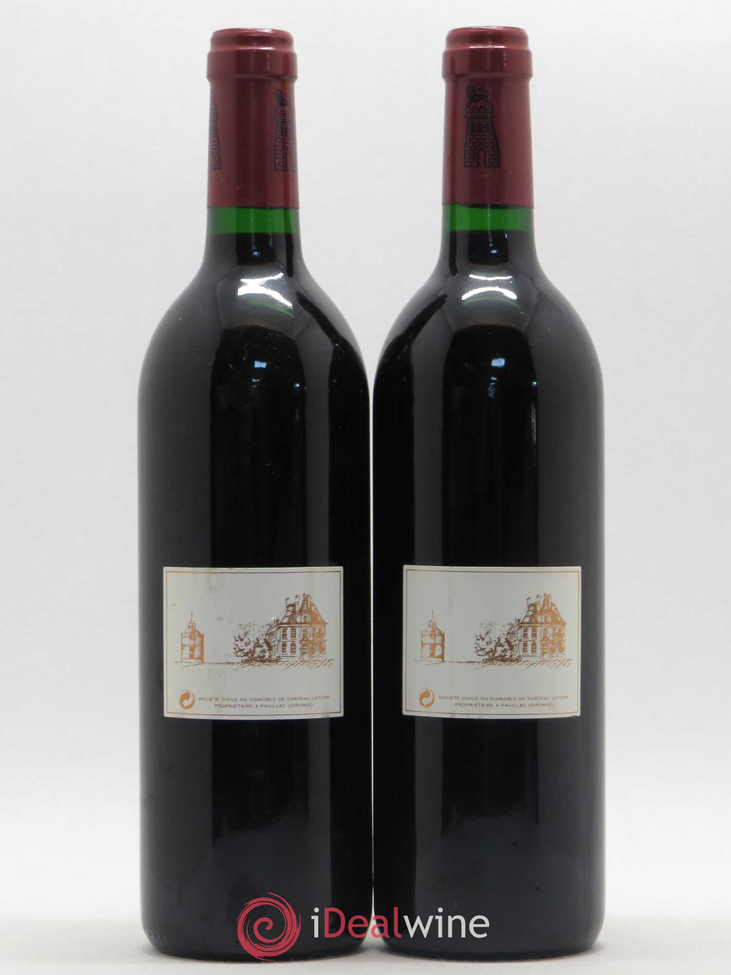Château Latour 1er Grand Cru Classé 1994 - Lot de 2 bouteilles - 1