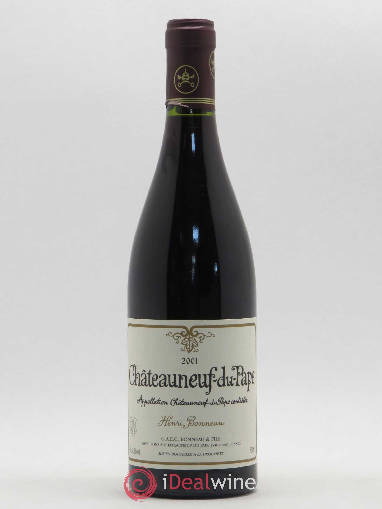 Châteauneuf-du-Pape Henri Bonneau Henri Bonneau & Fils 2001 - Lot de 1 bouteille - 0