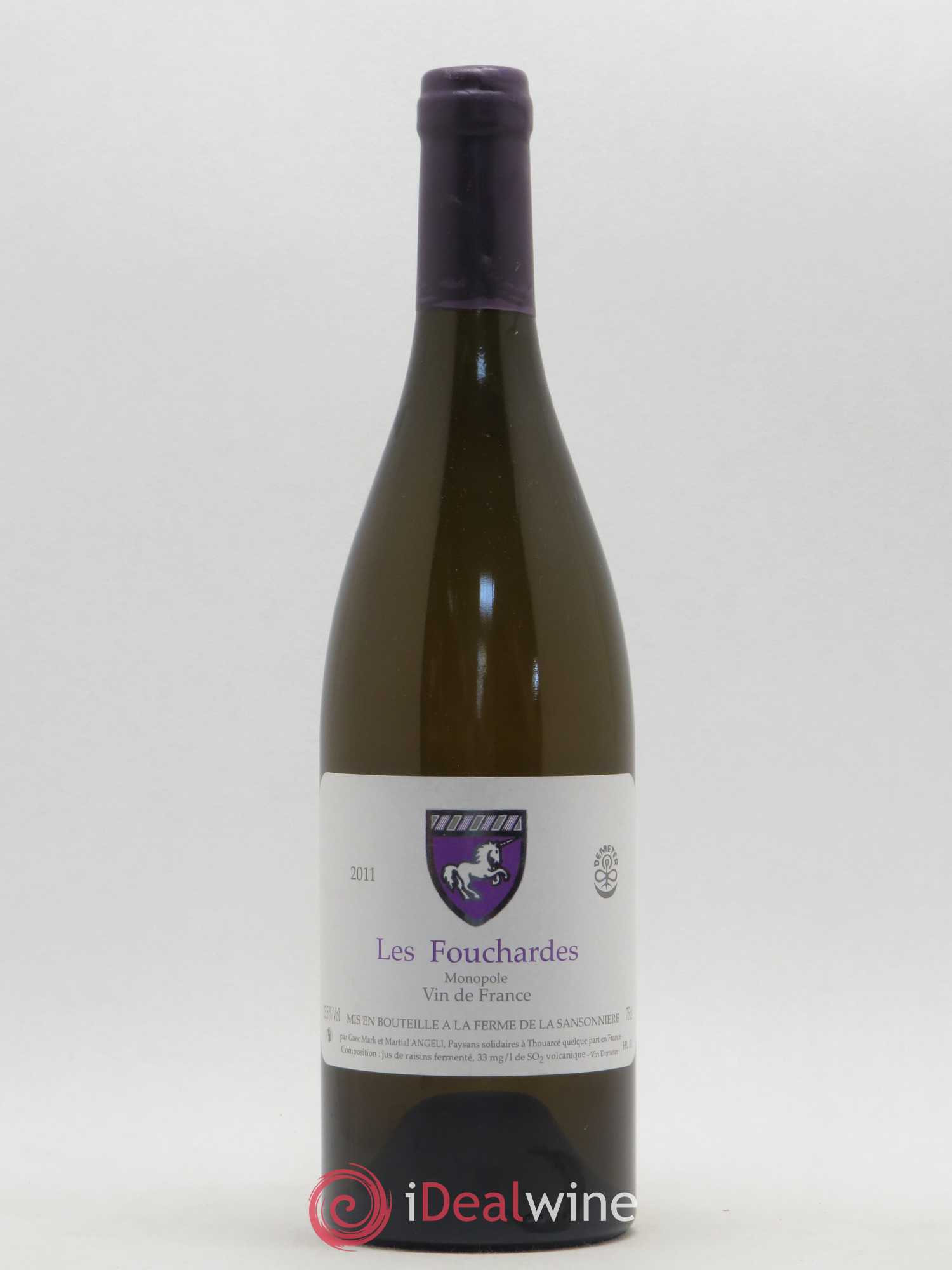 Vin de France Les Fouchardes Mark Angeli (Domaine) - Ferme de la Sansonnière 2011 - Lot de 1 bouteille - 0