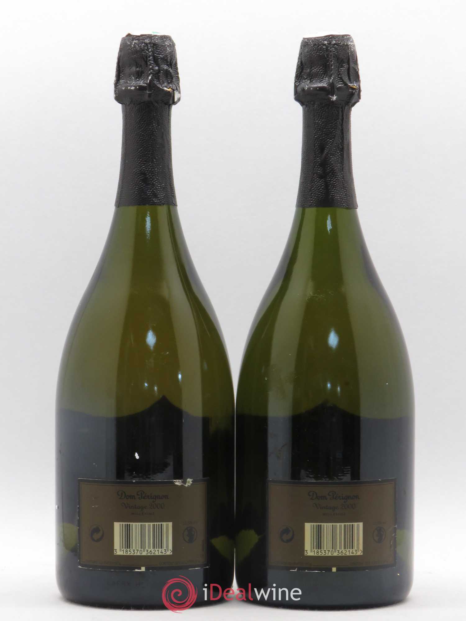 Brut Dom Pérignon 2000 - Lot de 2 bouteilles - 1