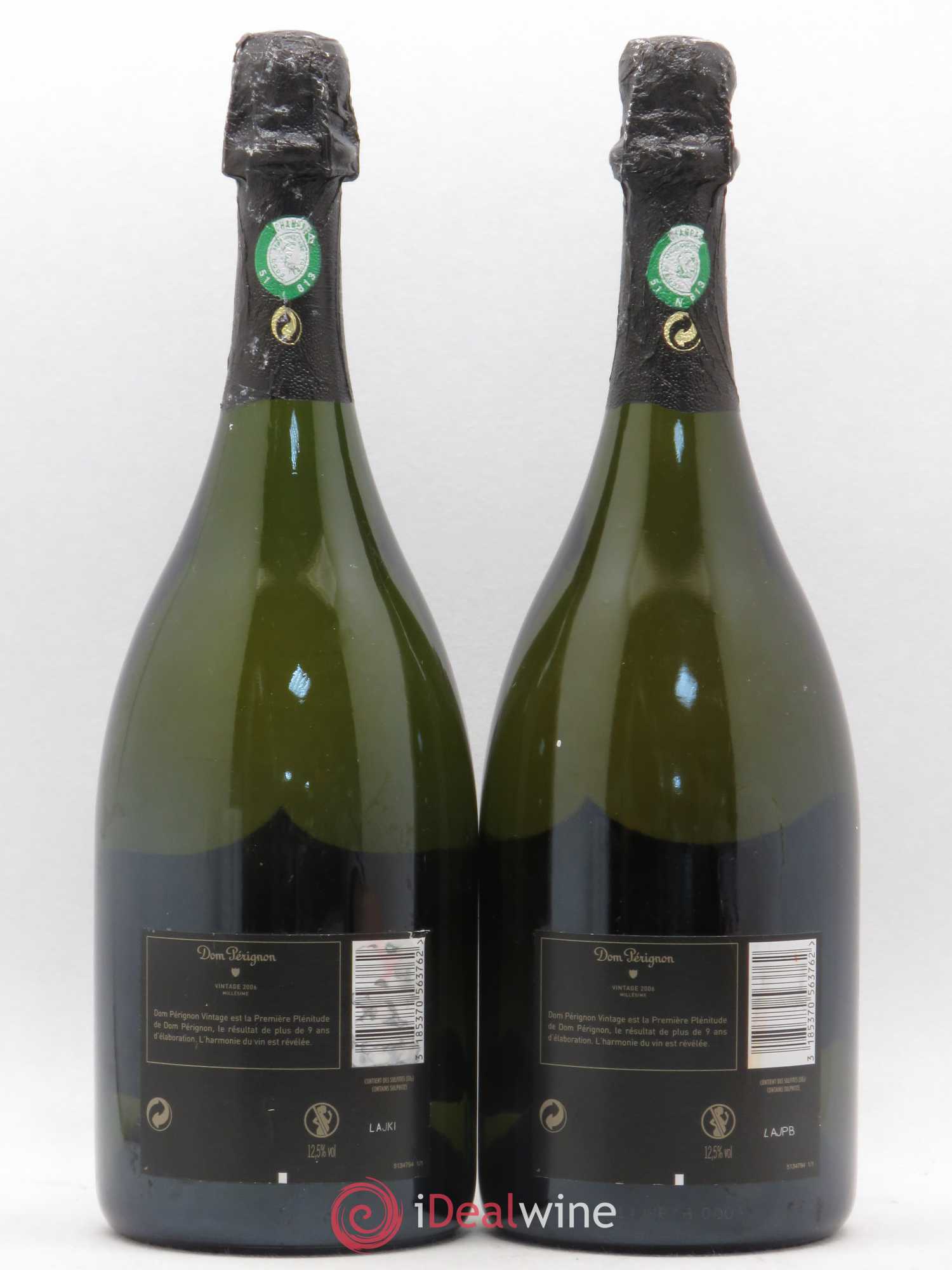 Brut Dom Pérignon 2006 - Lot de 2 bouteilles - 1