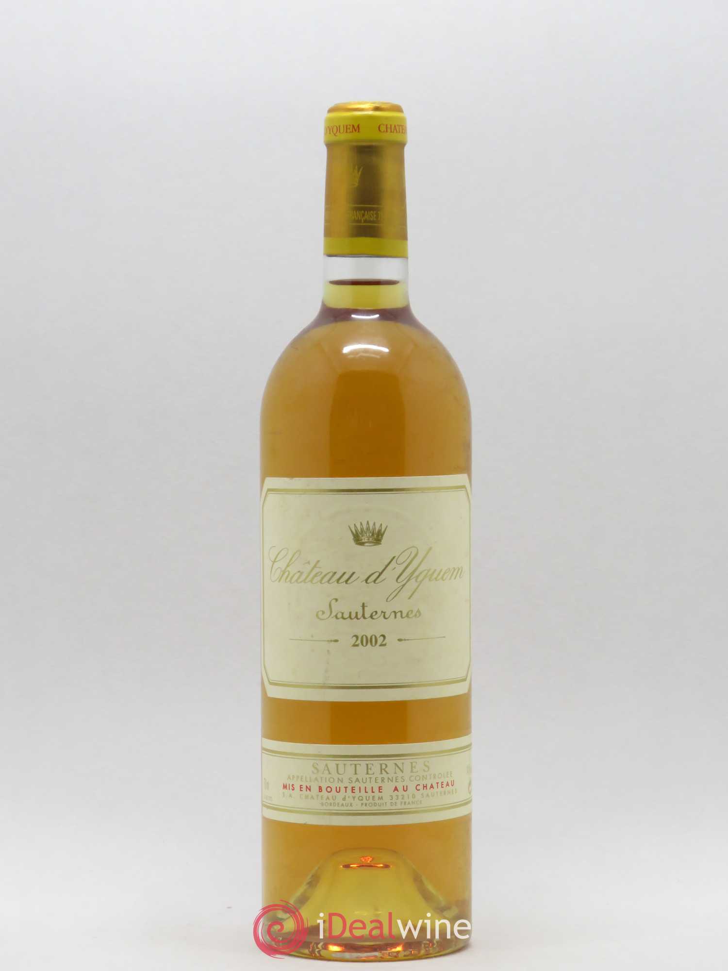 Château d' Yquem 1er Cru Classé Supérieur 2002 - Lotto di 1 bottiglia - 0