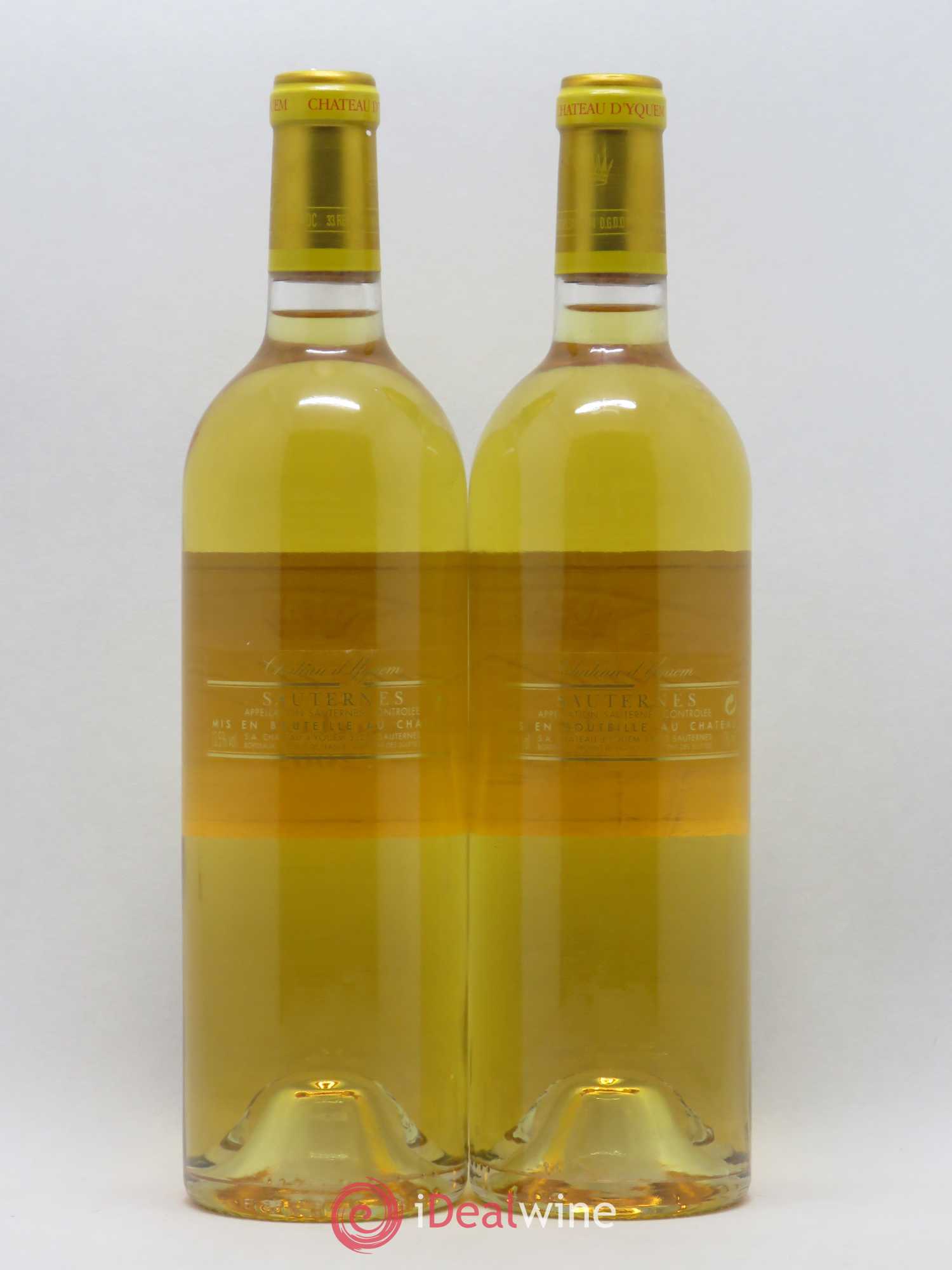 Château d' Yquem 1er Cru Classé Supérieur 2005 - Lotto di 2 bottiglie - 1