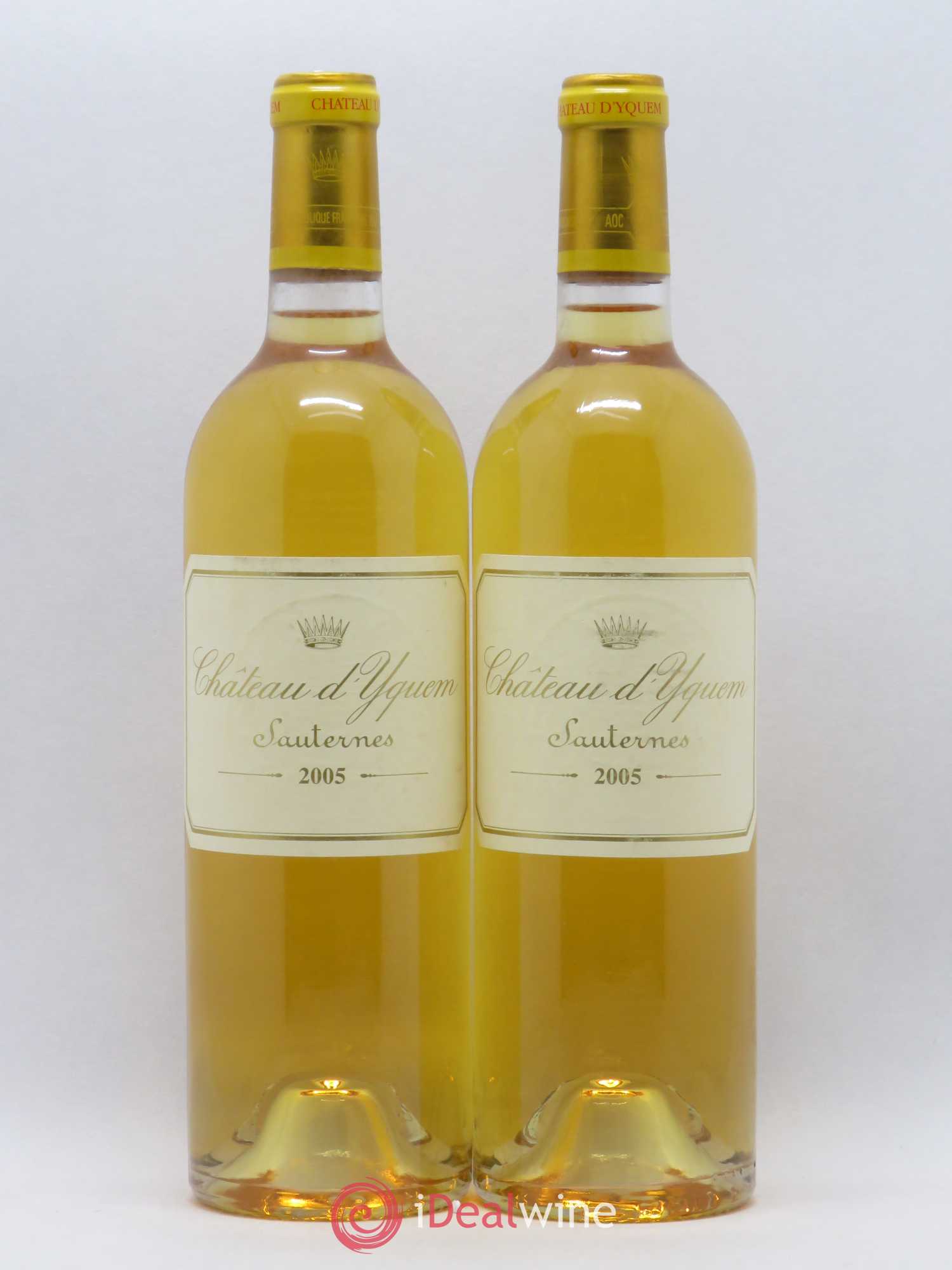 Château d' Yquem 1er Cru Classé Supérieur 2005 - Lotto di 2 bottiglie - 0