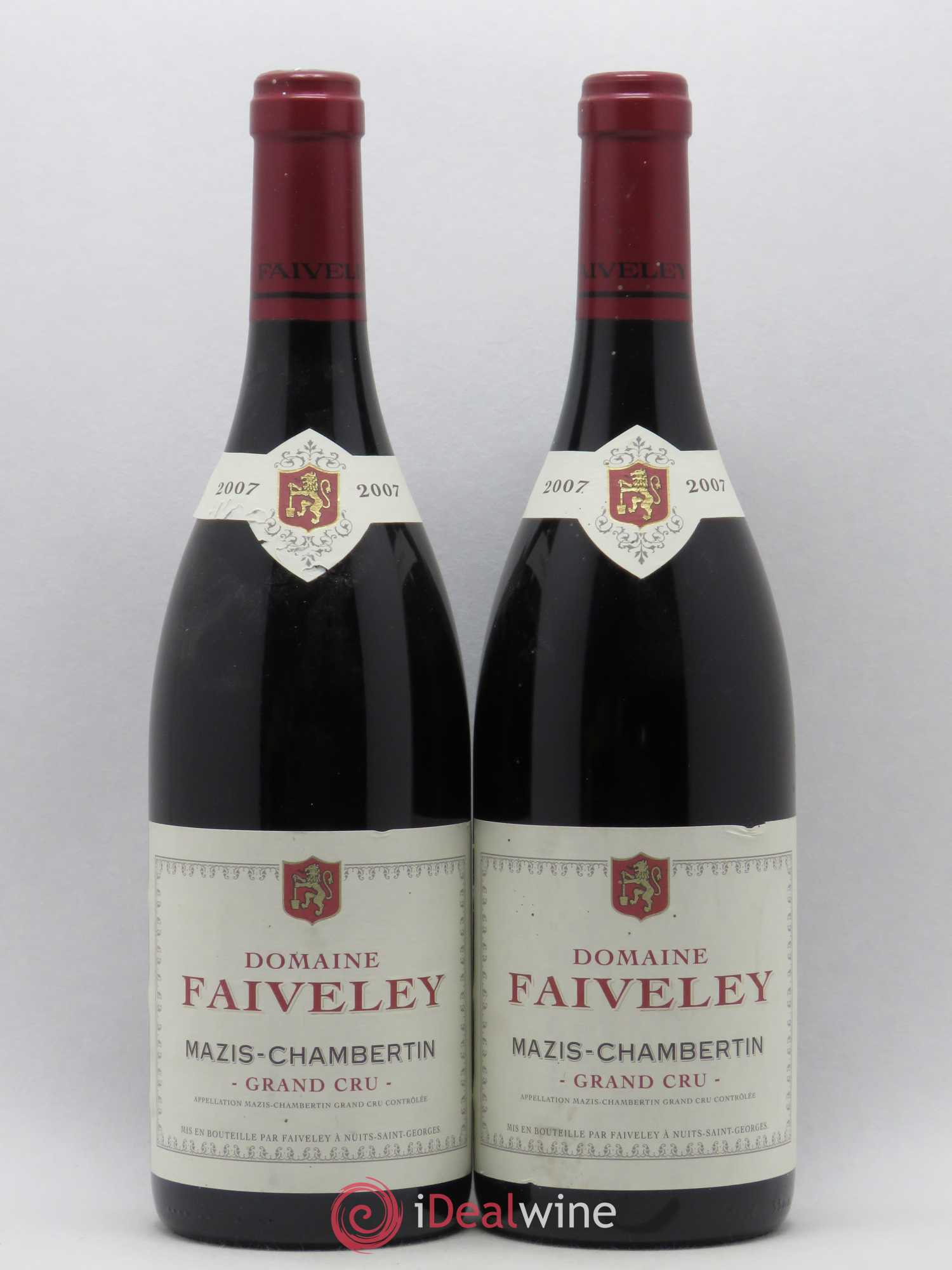 Mazis-Chambertin Grand Cru Faiveley 2007 - Lot de 2 bouteilles - 0