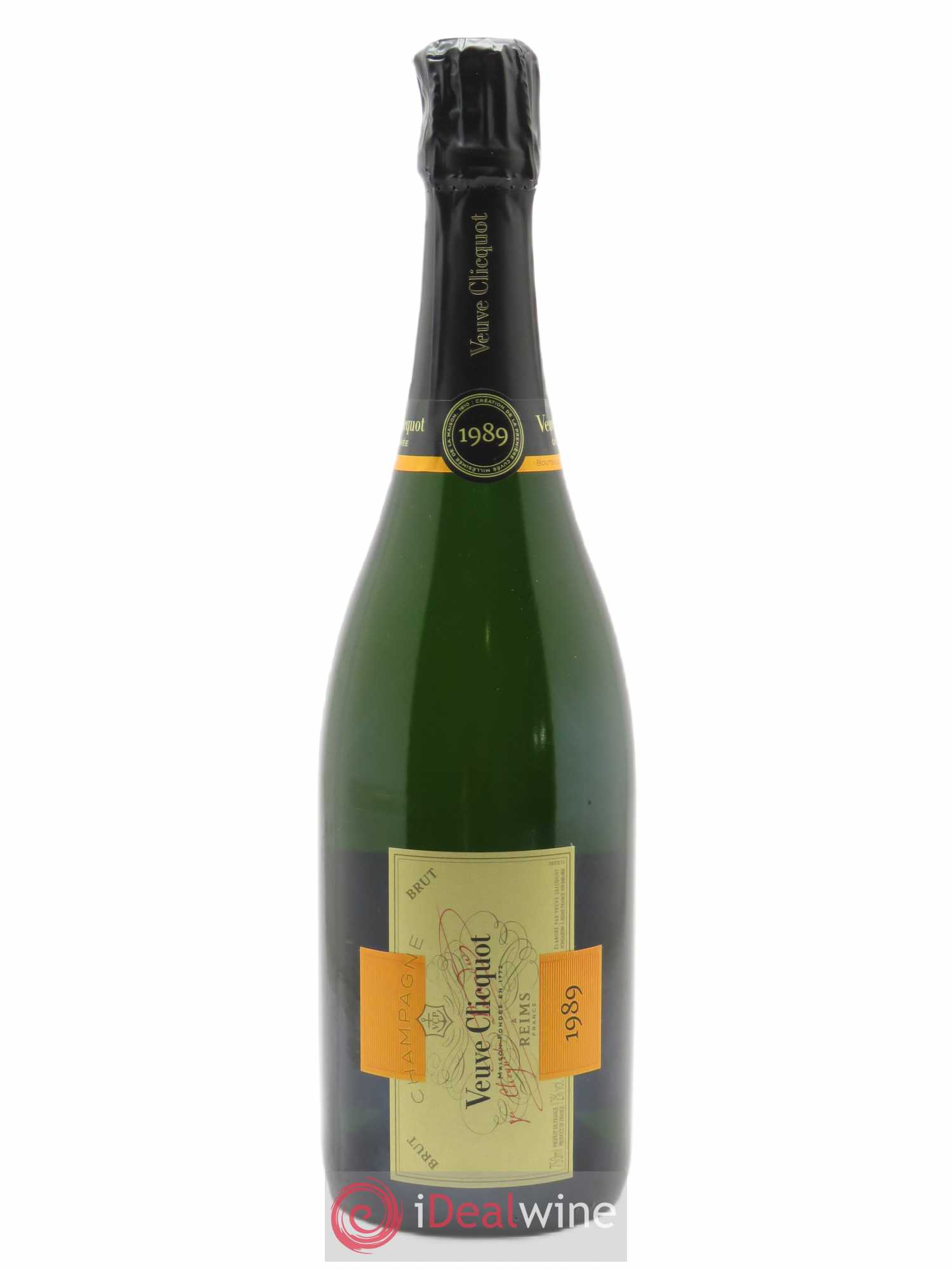 Cave privée Brut Veuve Clicquot 1989 - Lot de 1 bouteille - 1