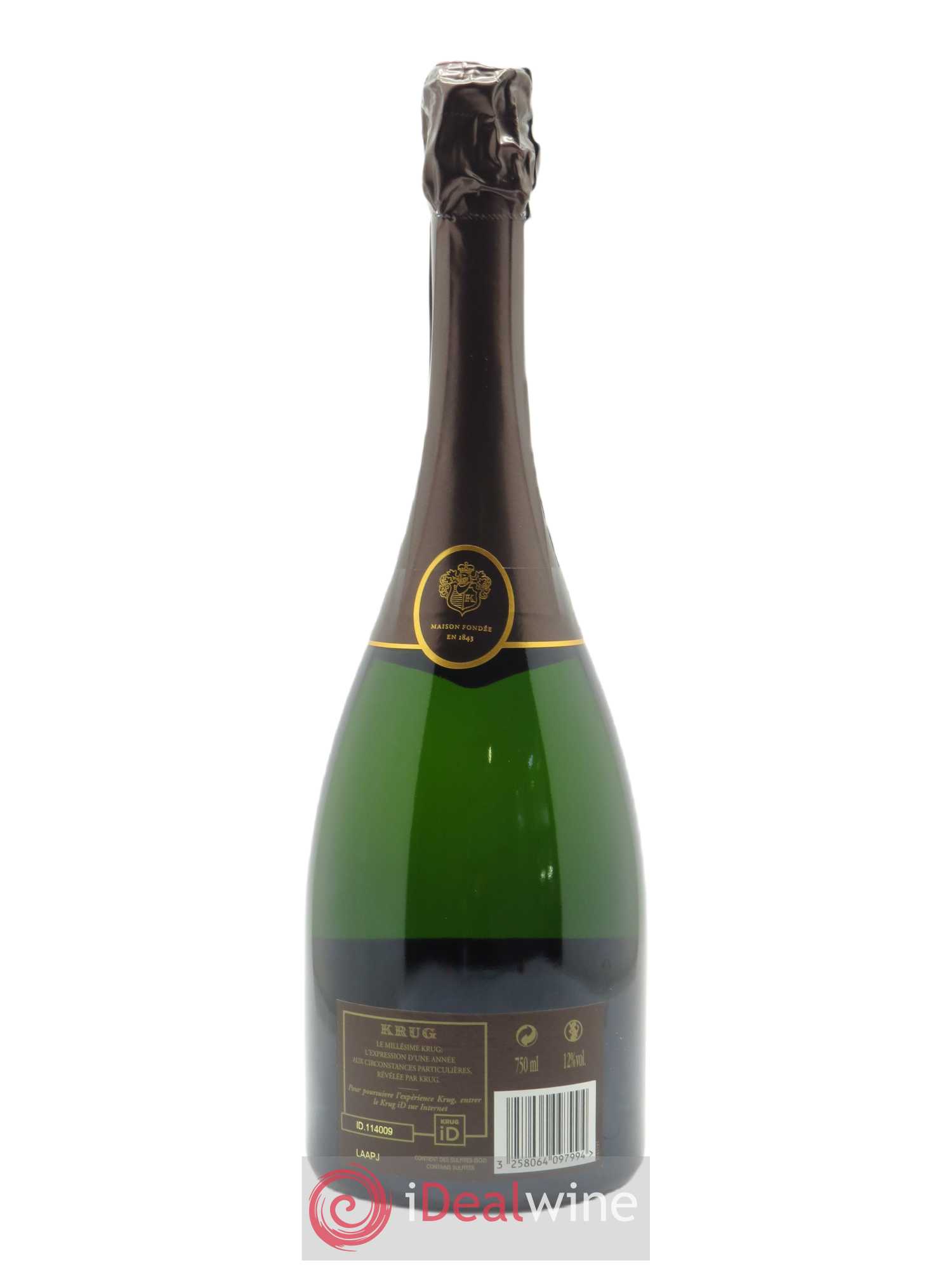 Vintage Krug 2000 - Lot de 1 bouteille - 2