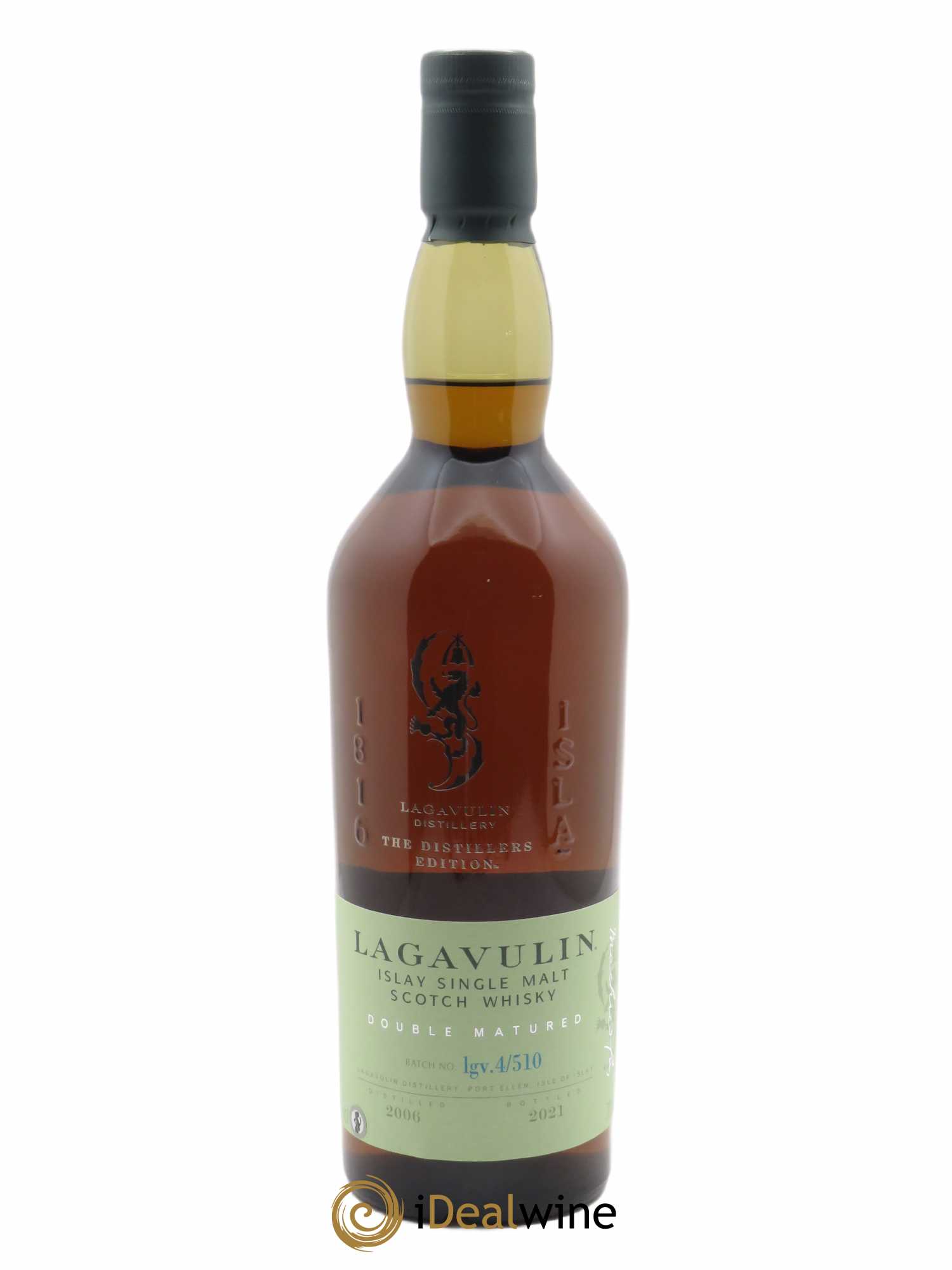 Lagavulin Of. 8 years Coffret Medaillon (70cl) - Lot de 1 bouteille - 1