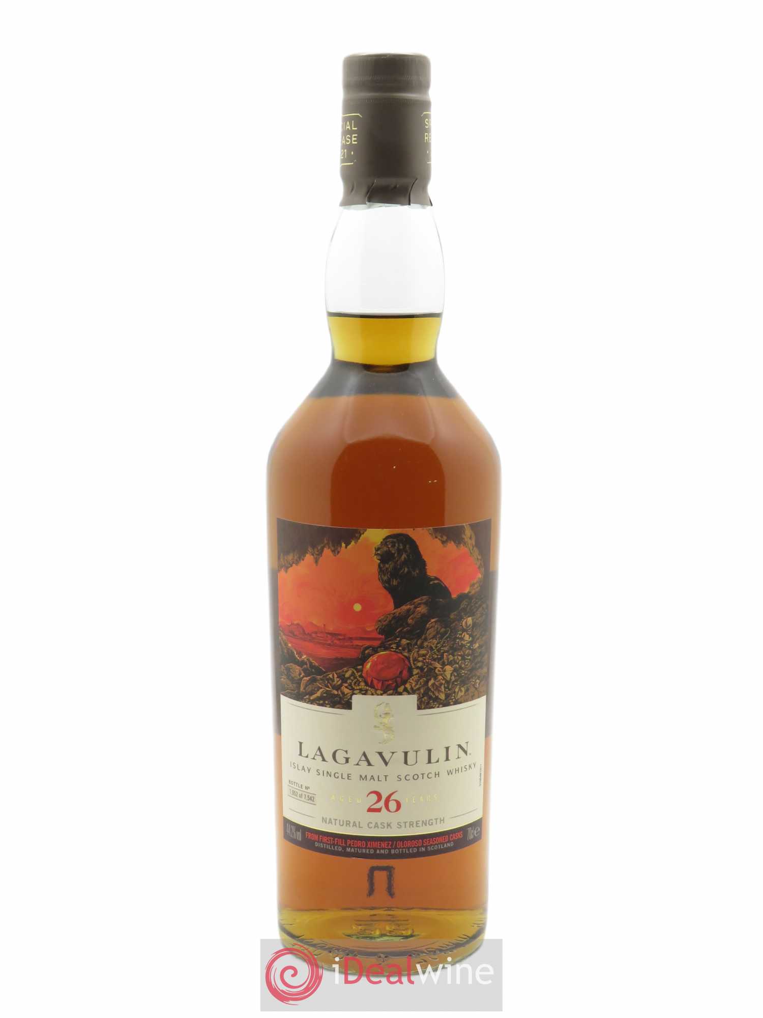 Lagavulin 26 years (70cl) - Lot de 1 bouteille - 1
