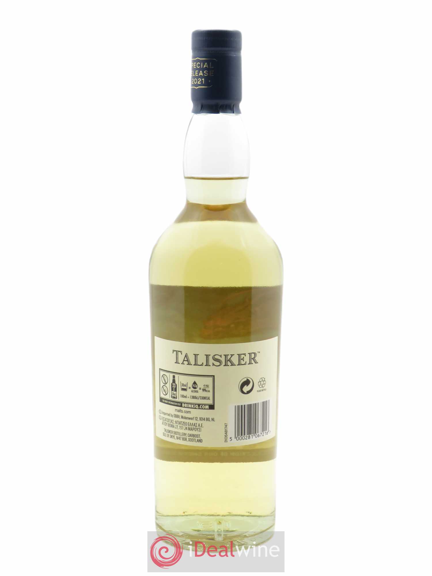 Talisker Single Malt Scotch Aged 8 Years Special Release 2021 - Lot de 1 bouteille - 2