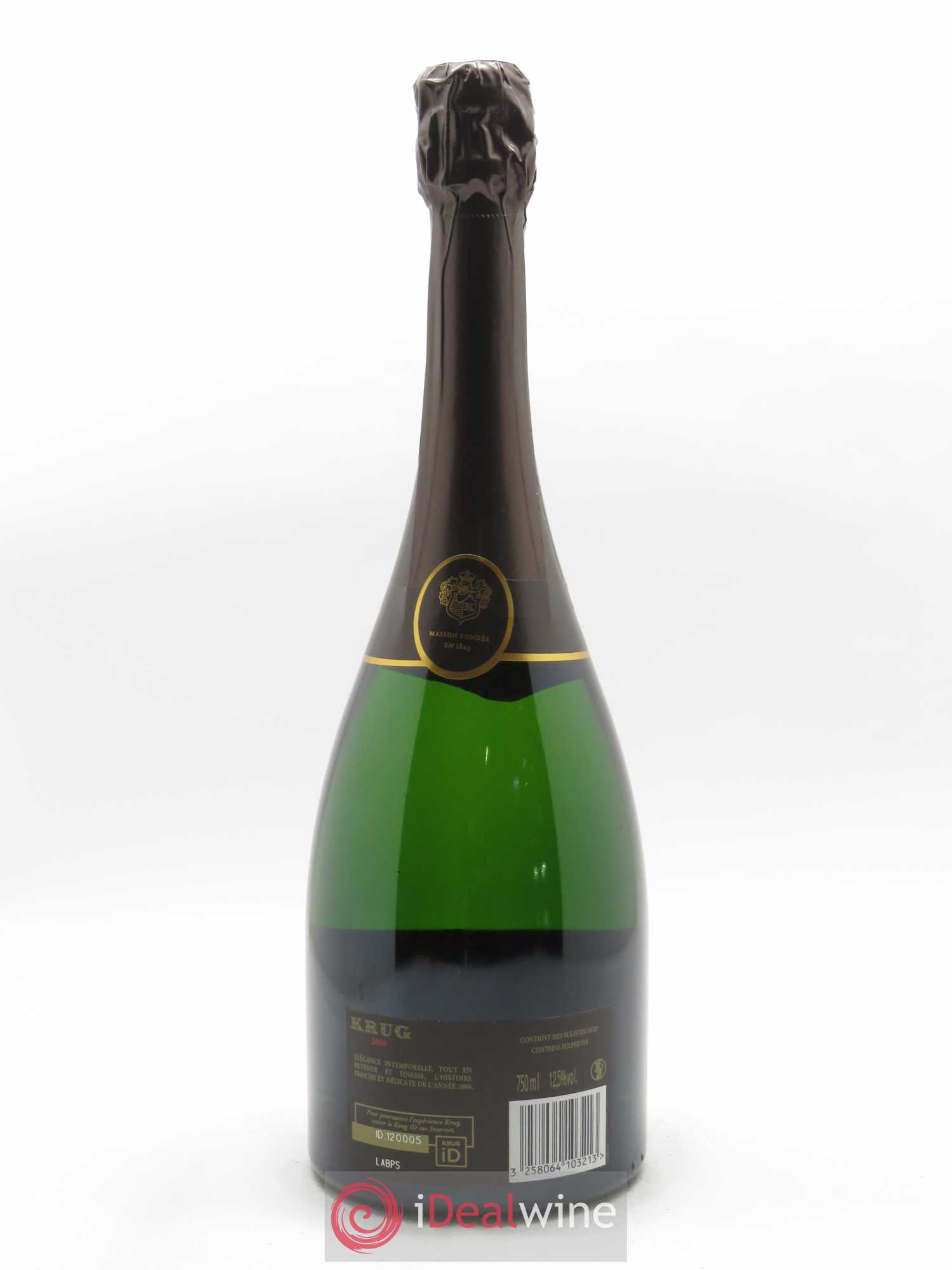 Coffret Vintage Krug 2008 - Lot de 1 bouteille - 2