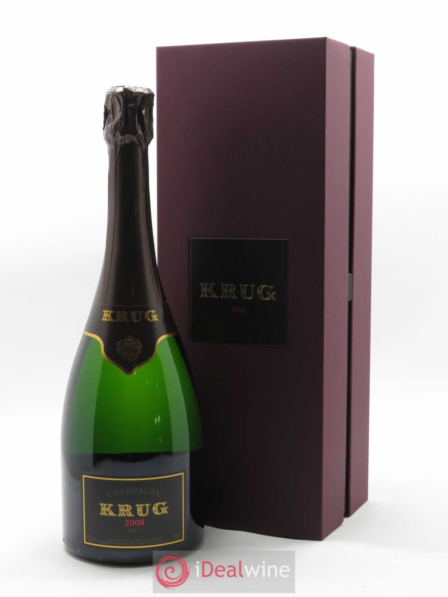 Coffret Vintage Krug 2008 - Lot de 1 bouteille - 0