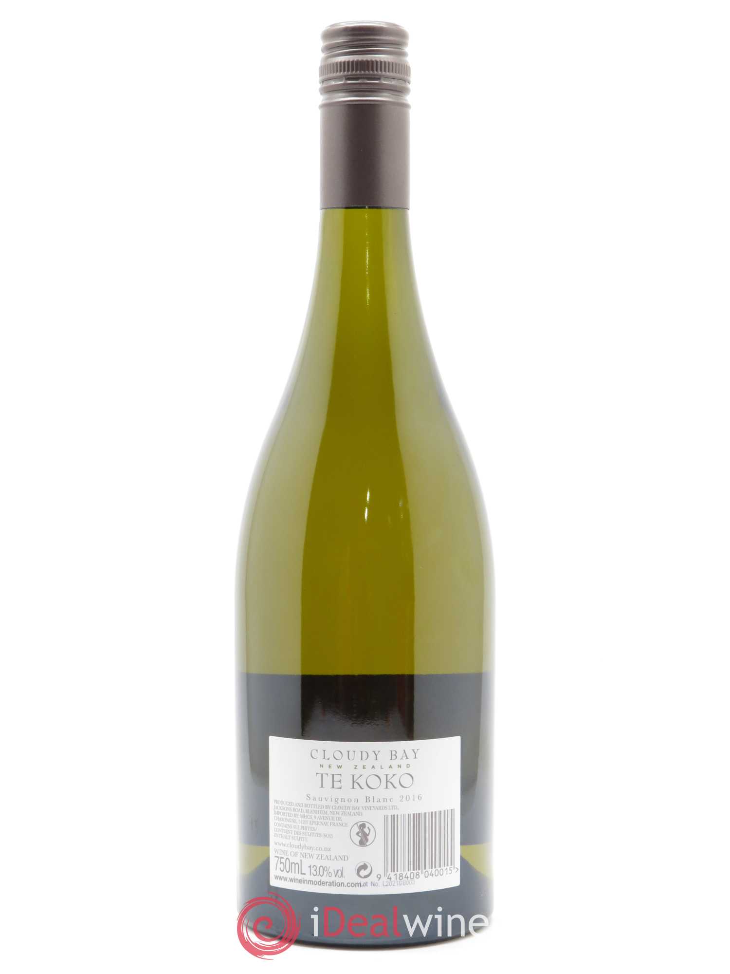 Nouvelle Zélande Cloudy Bay Te Koko 2016 - Lot of 1 bottle - 1