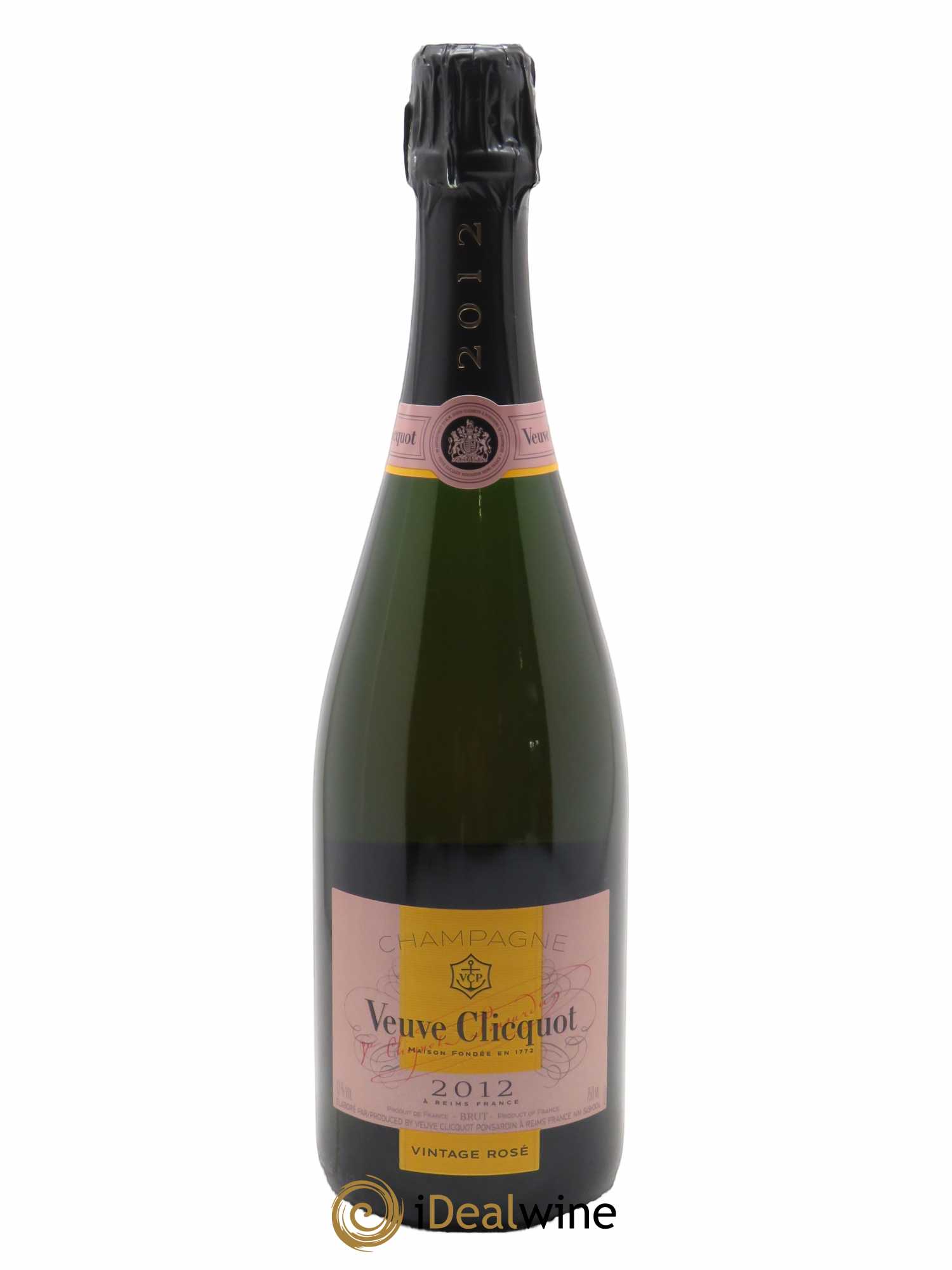 Vintage Rosé Veuve Clicquot 2012 - Lot de 1 bouteille - 0