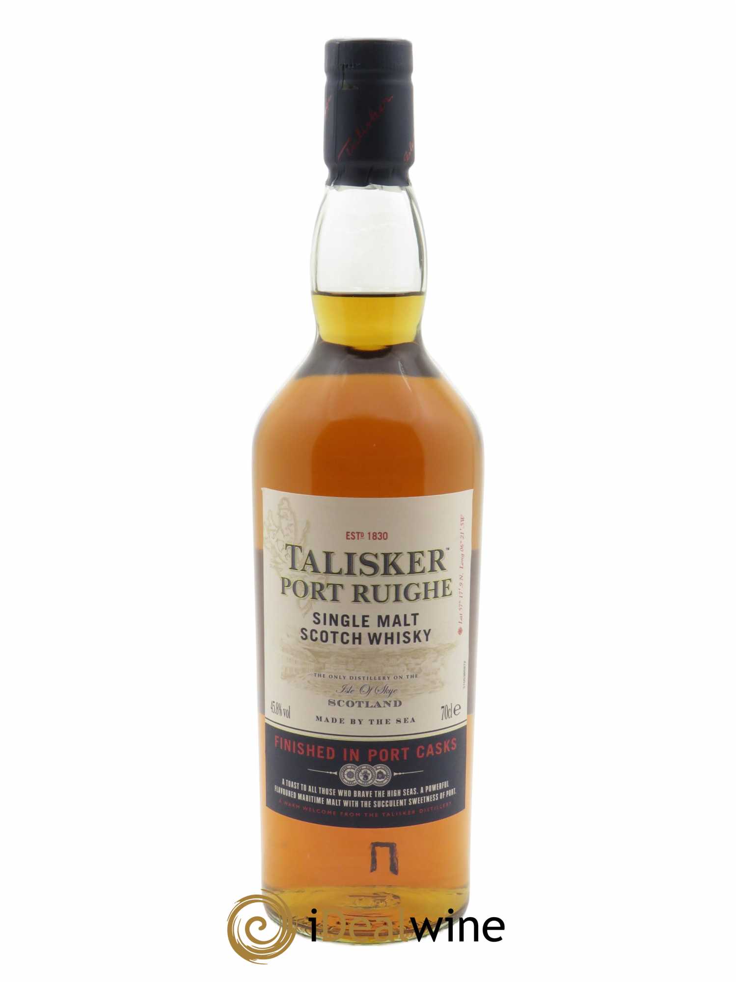 Whisky Talisker Port Ruighe Coffret route des saveurs (70cl) - Lot de 1 bouteille - 1