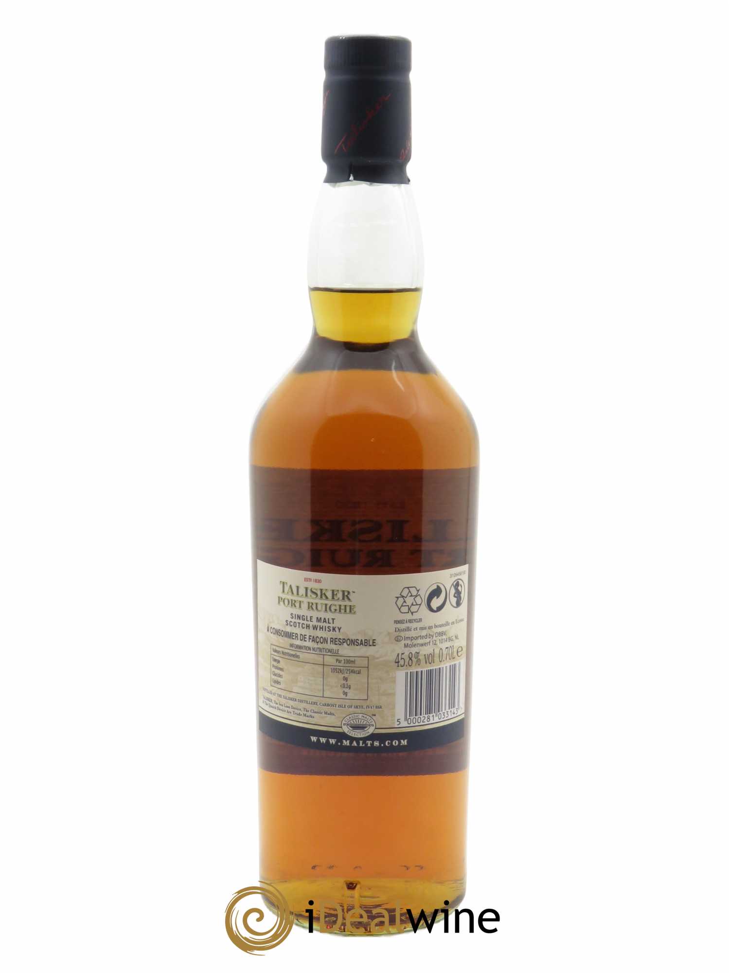 Whisky Talisker Port Ruighe Coffret route des saveurs (70cl) - Lot de 1 bouteille - 2