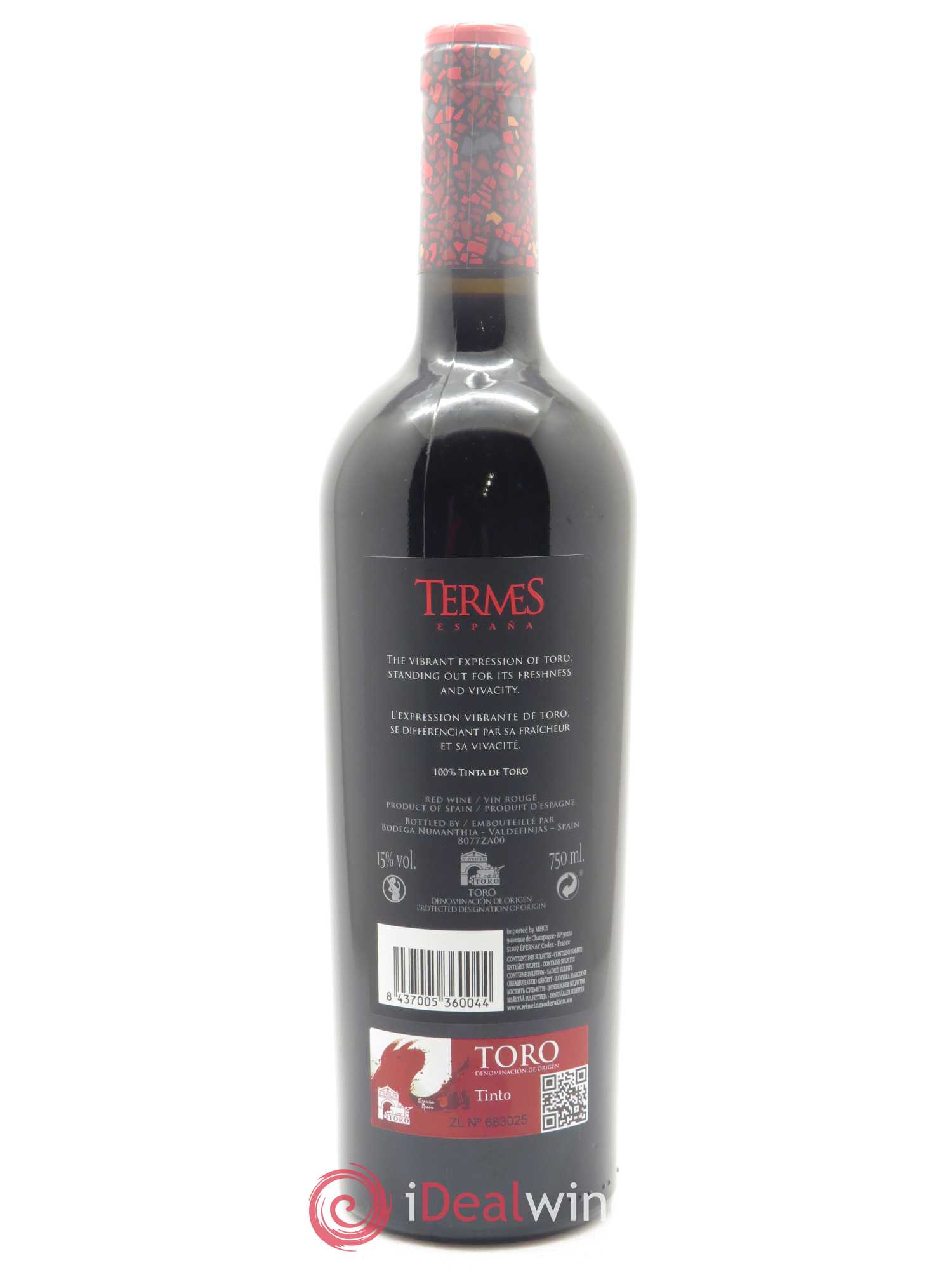 Toro Bodega Numanthia Termes 2016 - Lot of 1 bottle - 1