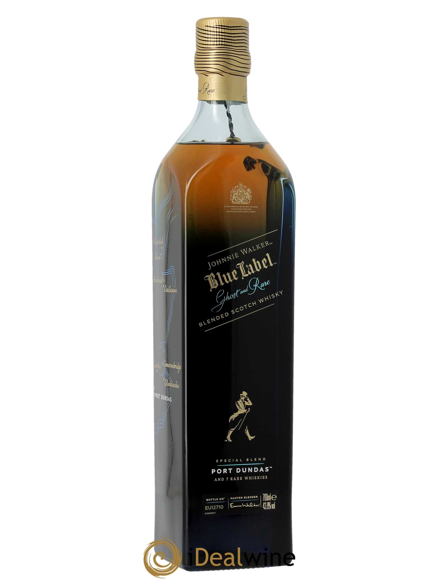 Whisky Johnnie Walker Blue Label Ghost & Rare n°5 (70cl) - Lot de 1 bouteille - 1