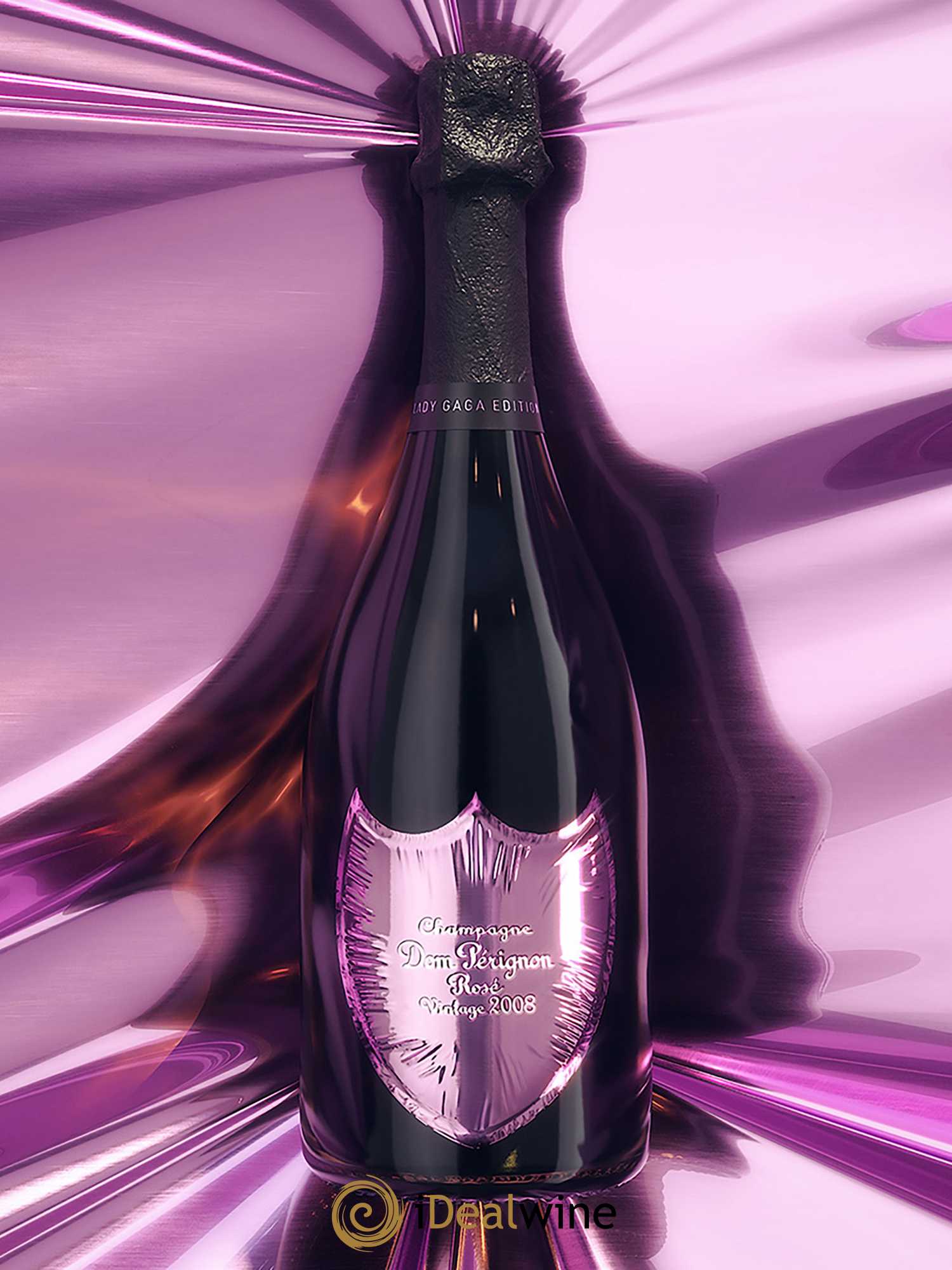 Vintage Edition Limitée Lady Gaga  Dom Pérignon 2008 - Lot de 1 bouteille - 2