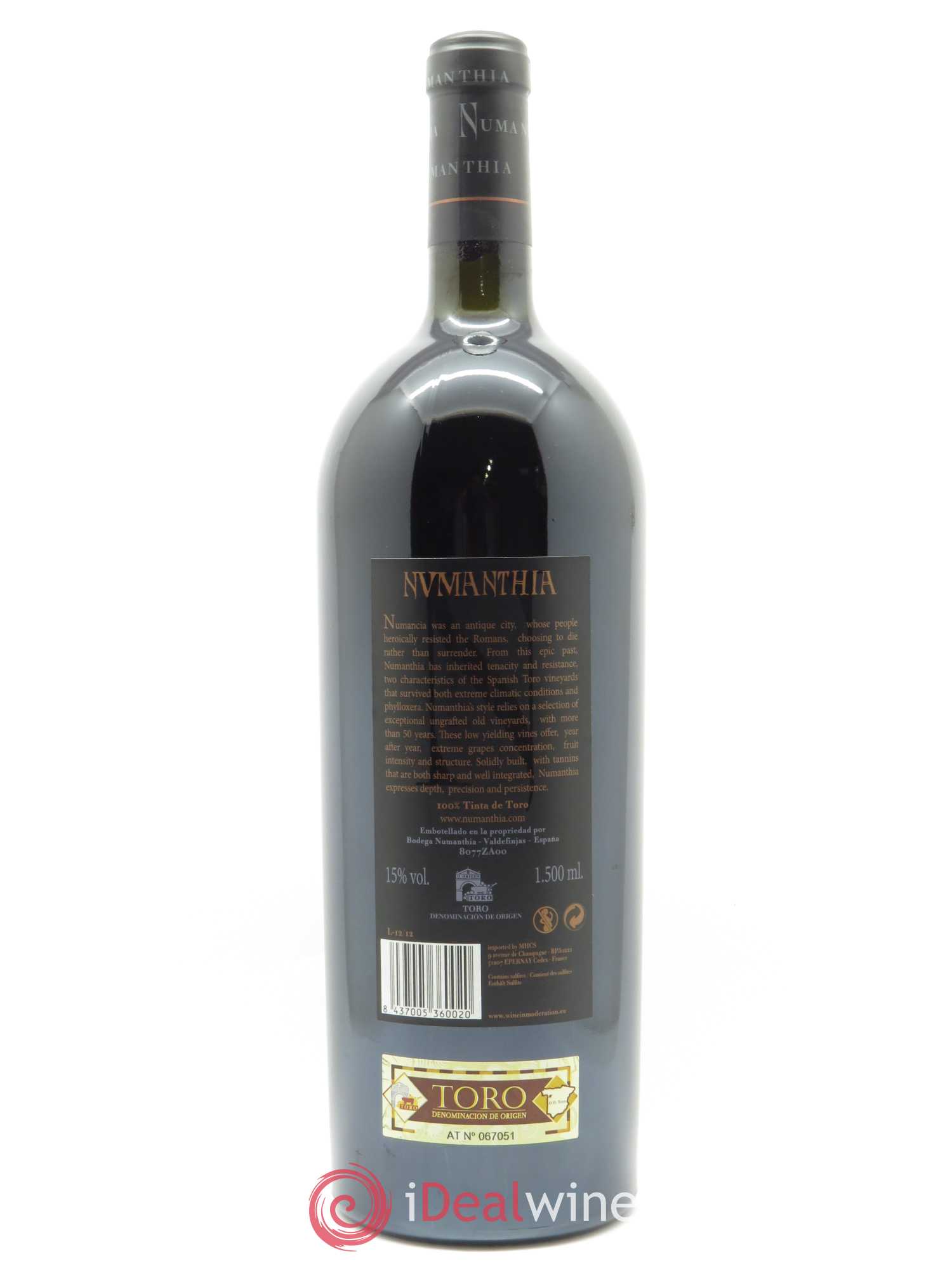 Toro DO Bodega Numanthia Numanthia 2010 - Lot de 1 magnum - 2