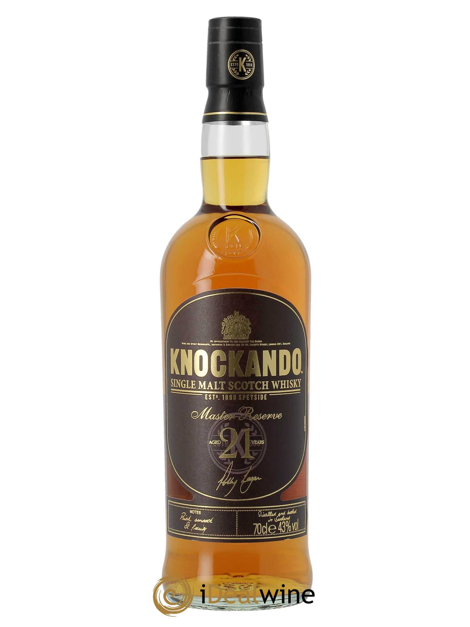 Whisky Knockando Single Malt Master Reserve Aged 21 Years Coffret  (70cl) - Lot of 1 bottle - 2