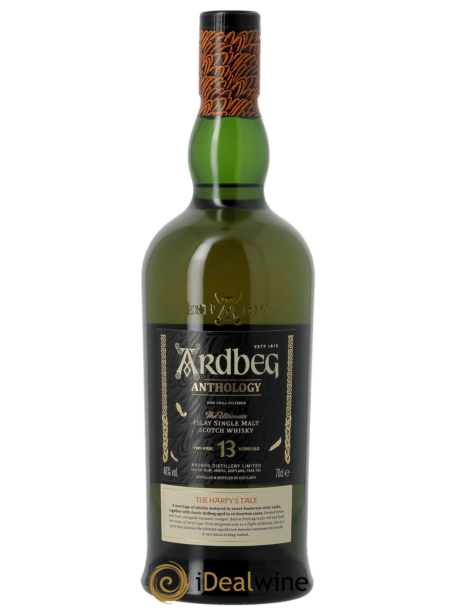 Whisky Ardbeg Anthology (70cl) - Lot de 1 bouteille - 0