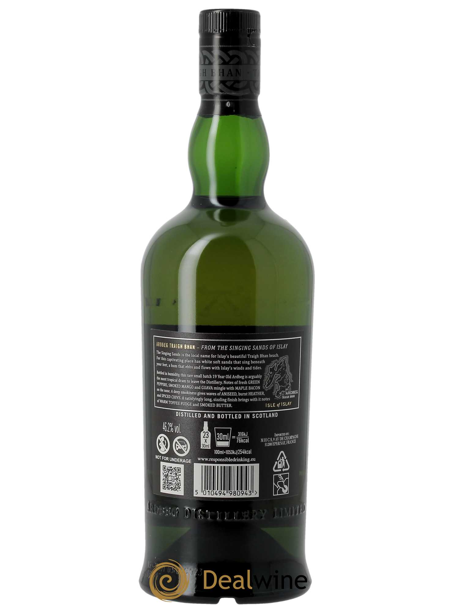 Ardbeg Traigh Bhan 19 years old Batch 5 - Lot de 1 bouteille - 2