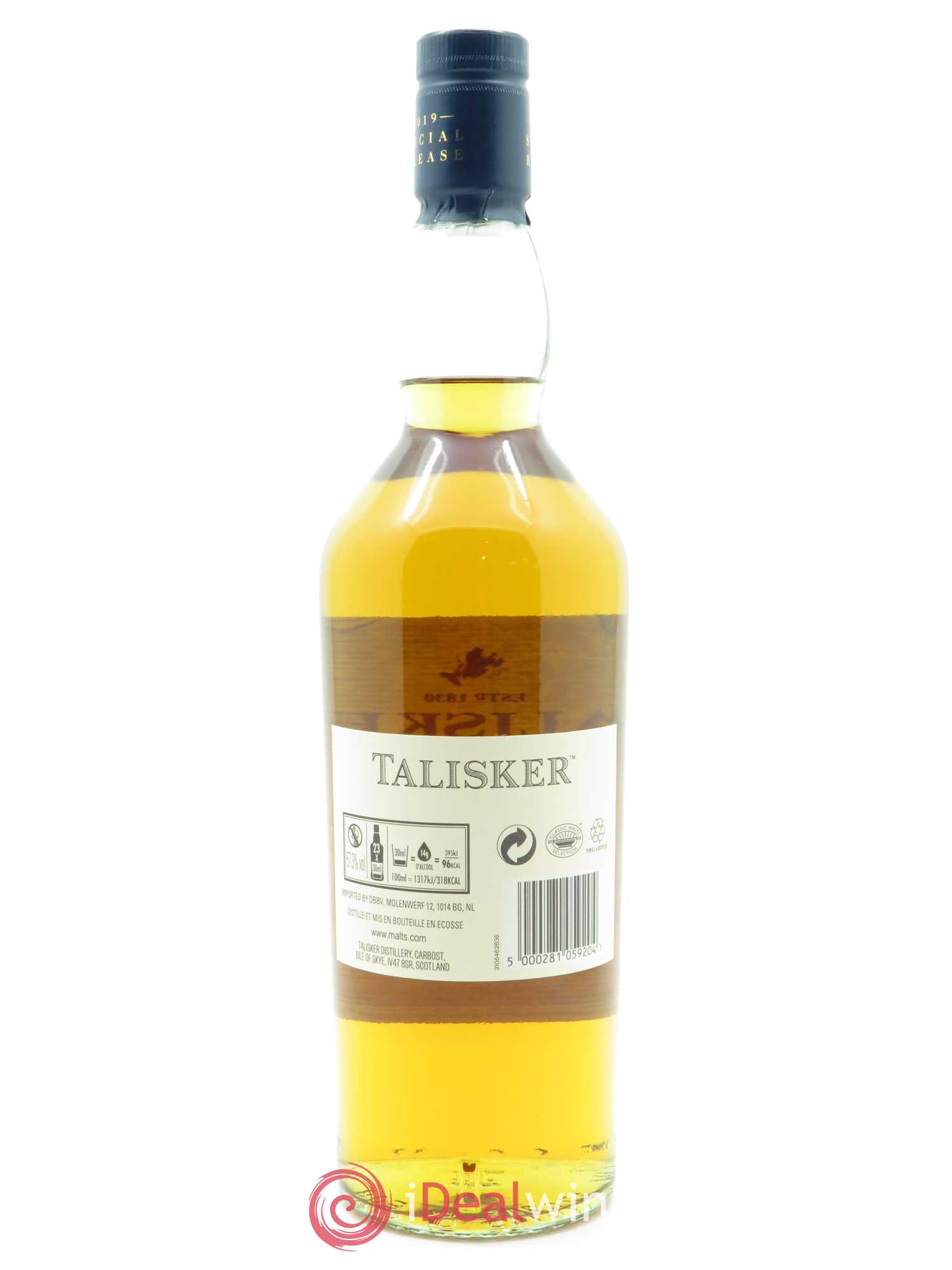 Talisker Single Malt Scotch Aged 15 Years (70cl) - Lot de 1 bouteille - 2