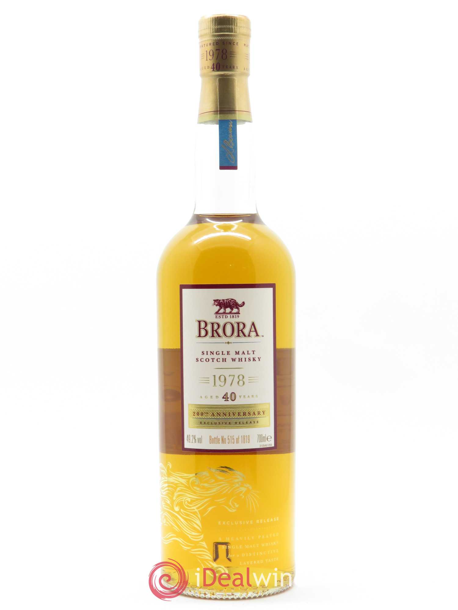 Whisky Brora Single Malt Scotch Aged 40 Years - Posten von 1 Flasche - 1