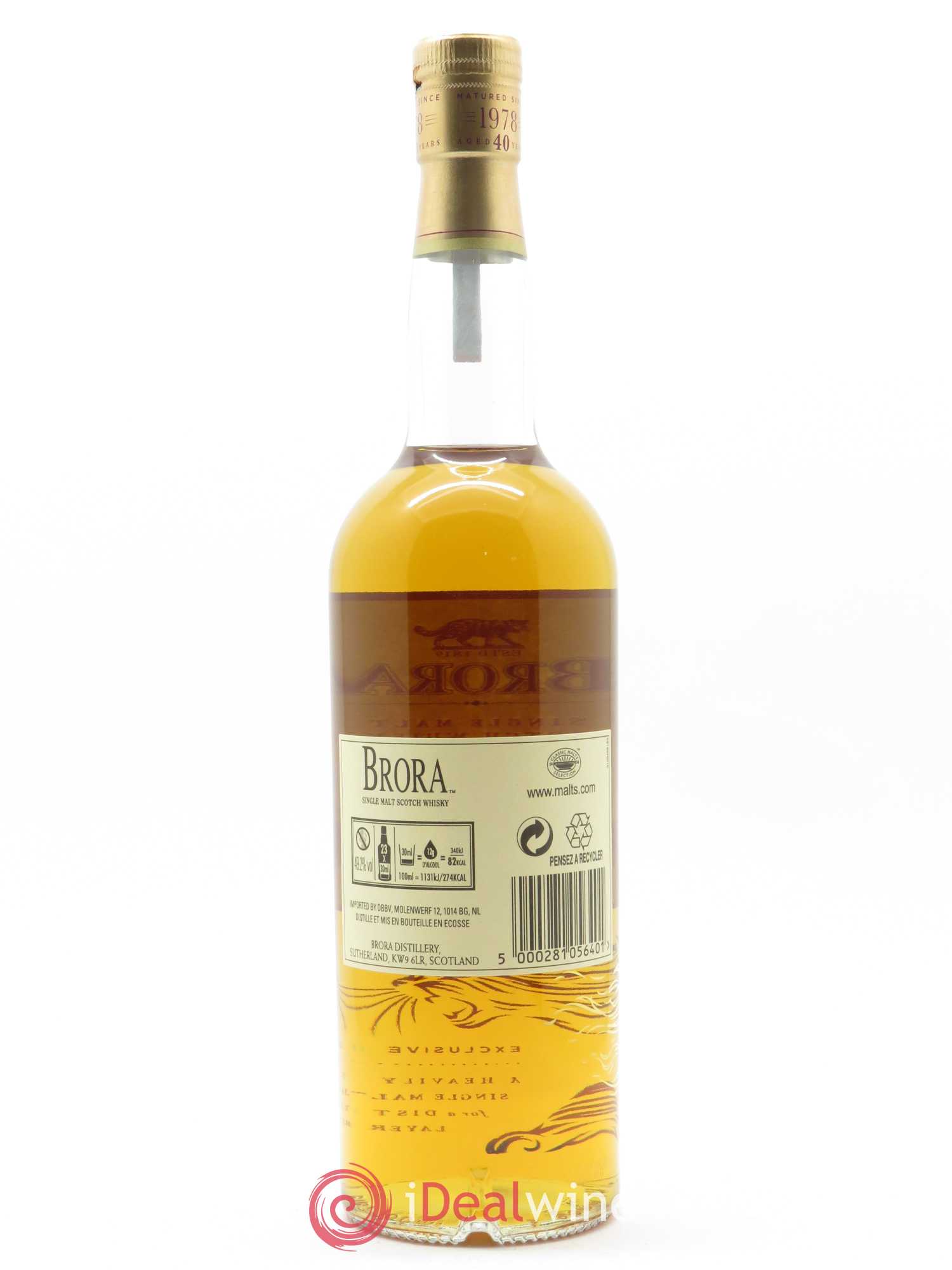 Whisky Brora Single Malt Scotch Aged 40 Years - Posten von 1 Flasche - 2