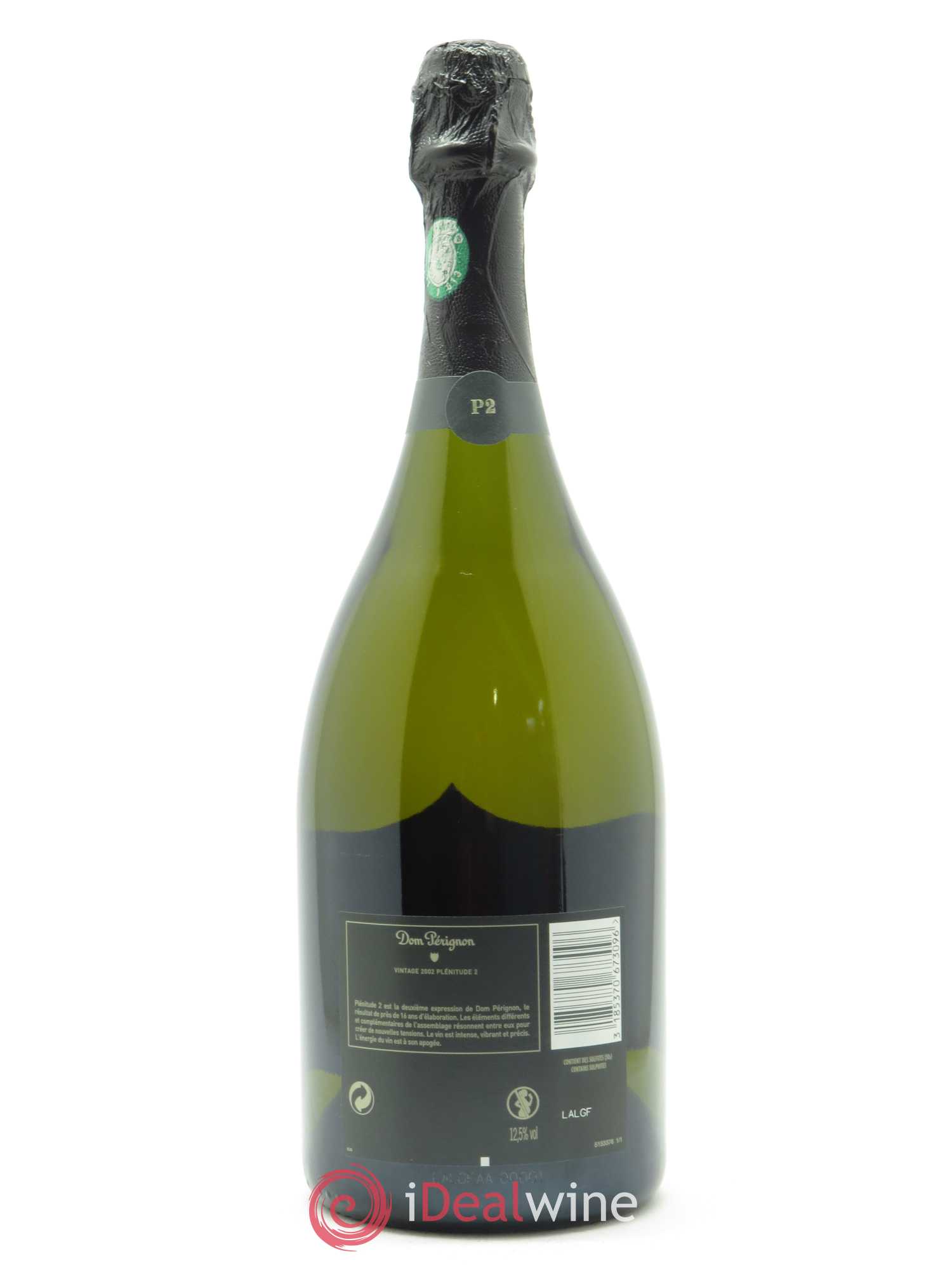 2eme Plénitude (P2) Dom Pérignon 2002 - Lot de 1 bouteille - 2