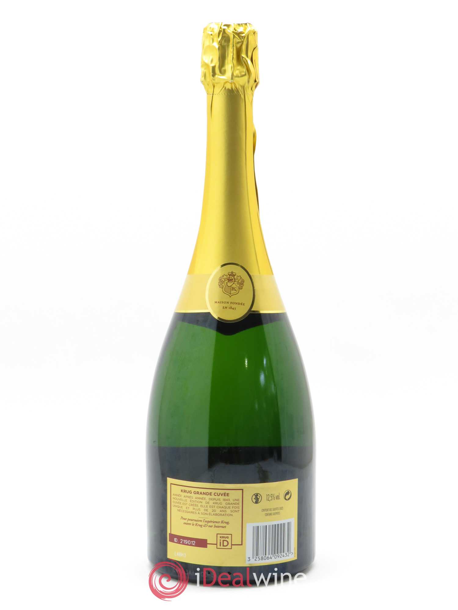 Grande Cuvée - 168ème édition - Coffret Luxe Krug - Lot de 1 bouteille - 2
