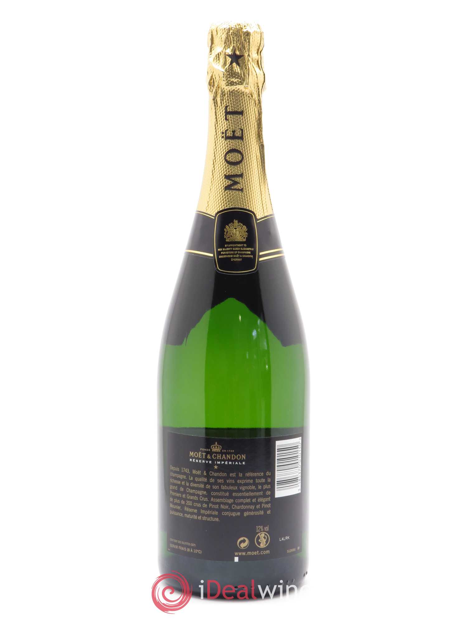 Brut Réserve Impériale Moët et Chandon - Lot de 1 bouteille - 1