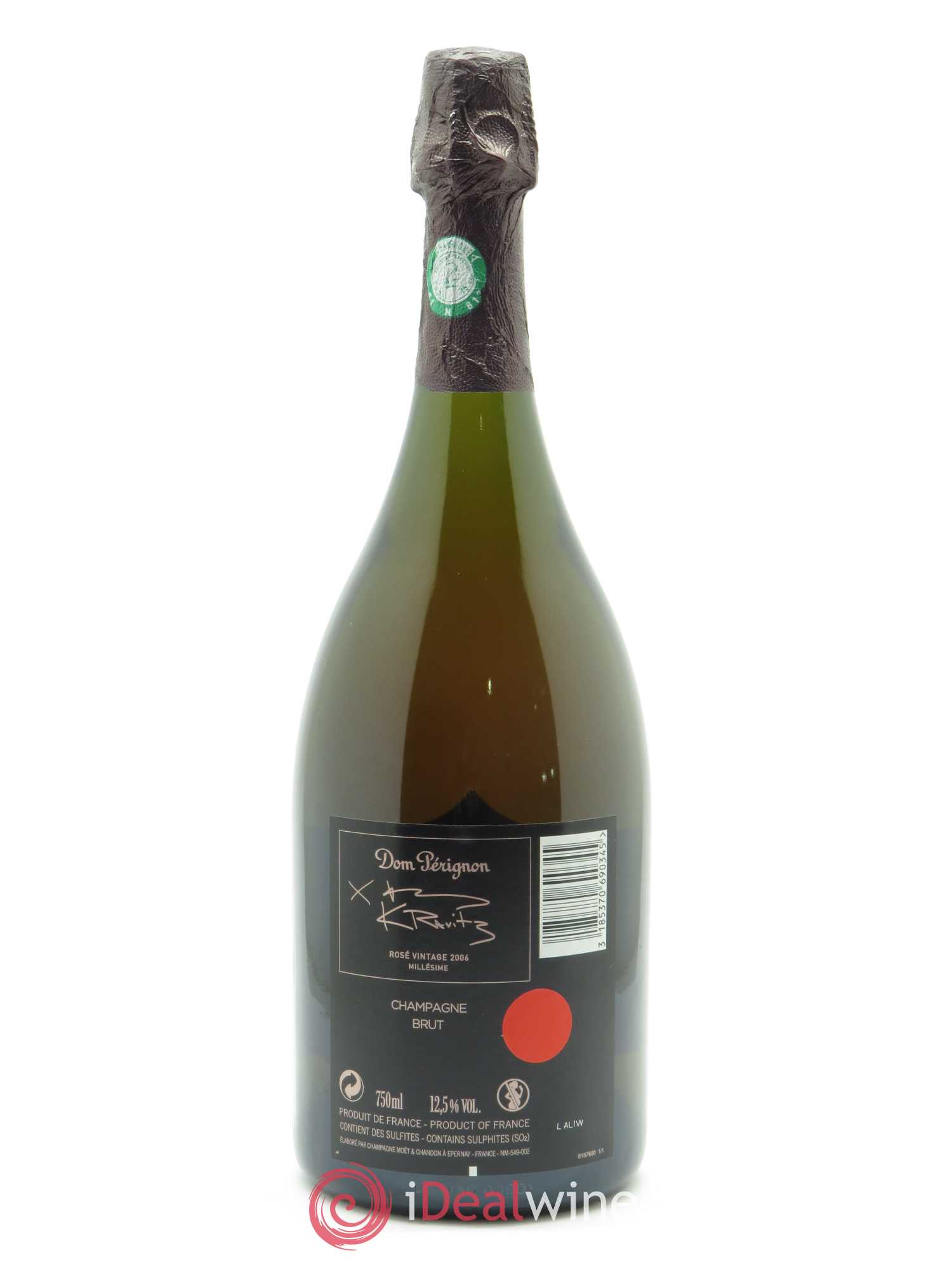 Edition Lenny Kravitz Dom Pérignon 2006 - Lot de 1 bouteille - 2