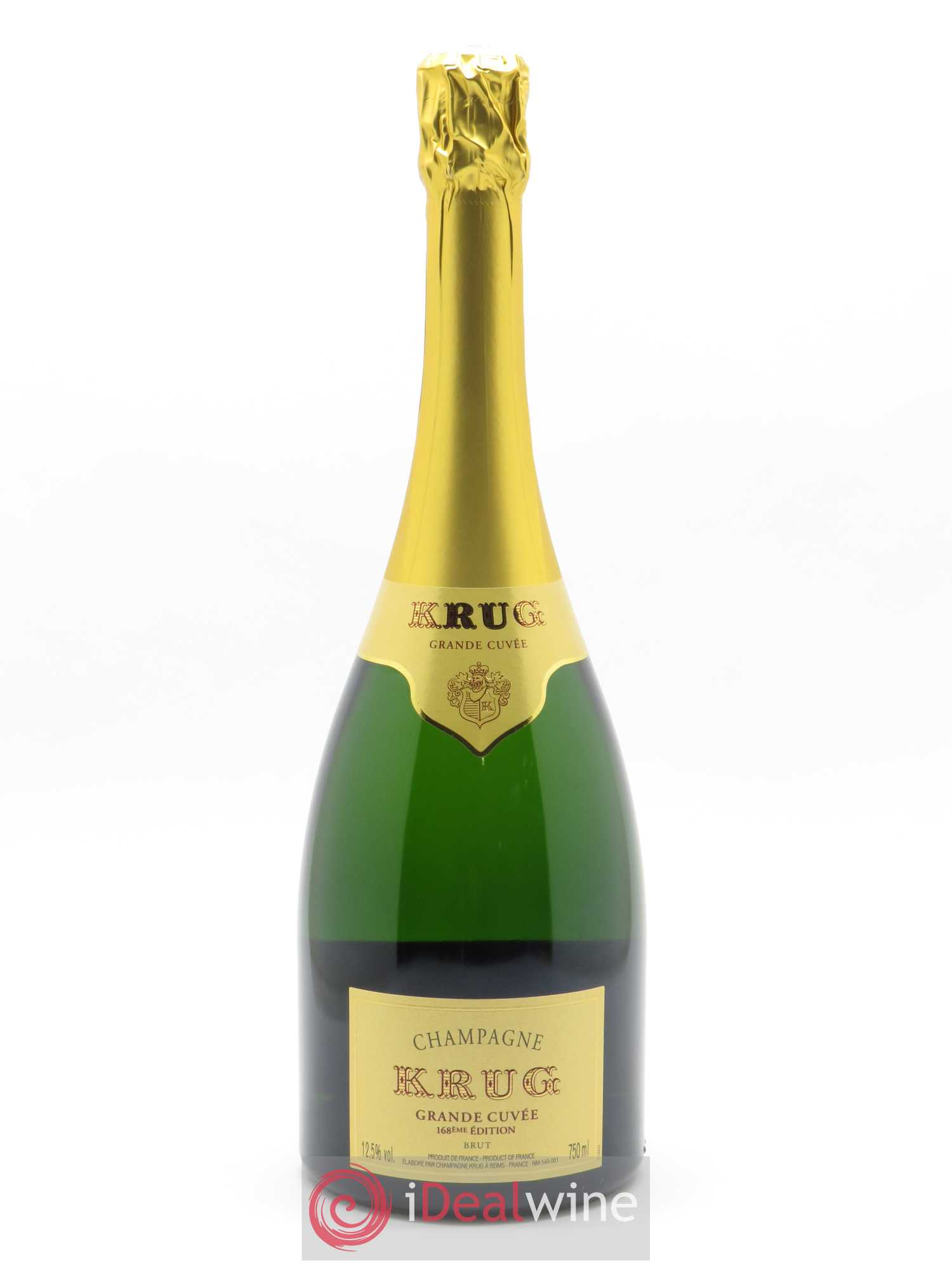 Grande Cuvée - 168ème édition Krug - Lot de 1 bouteille - 0