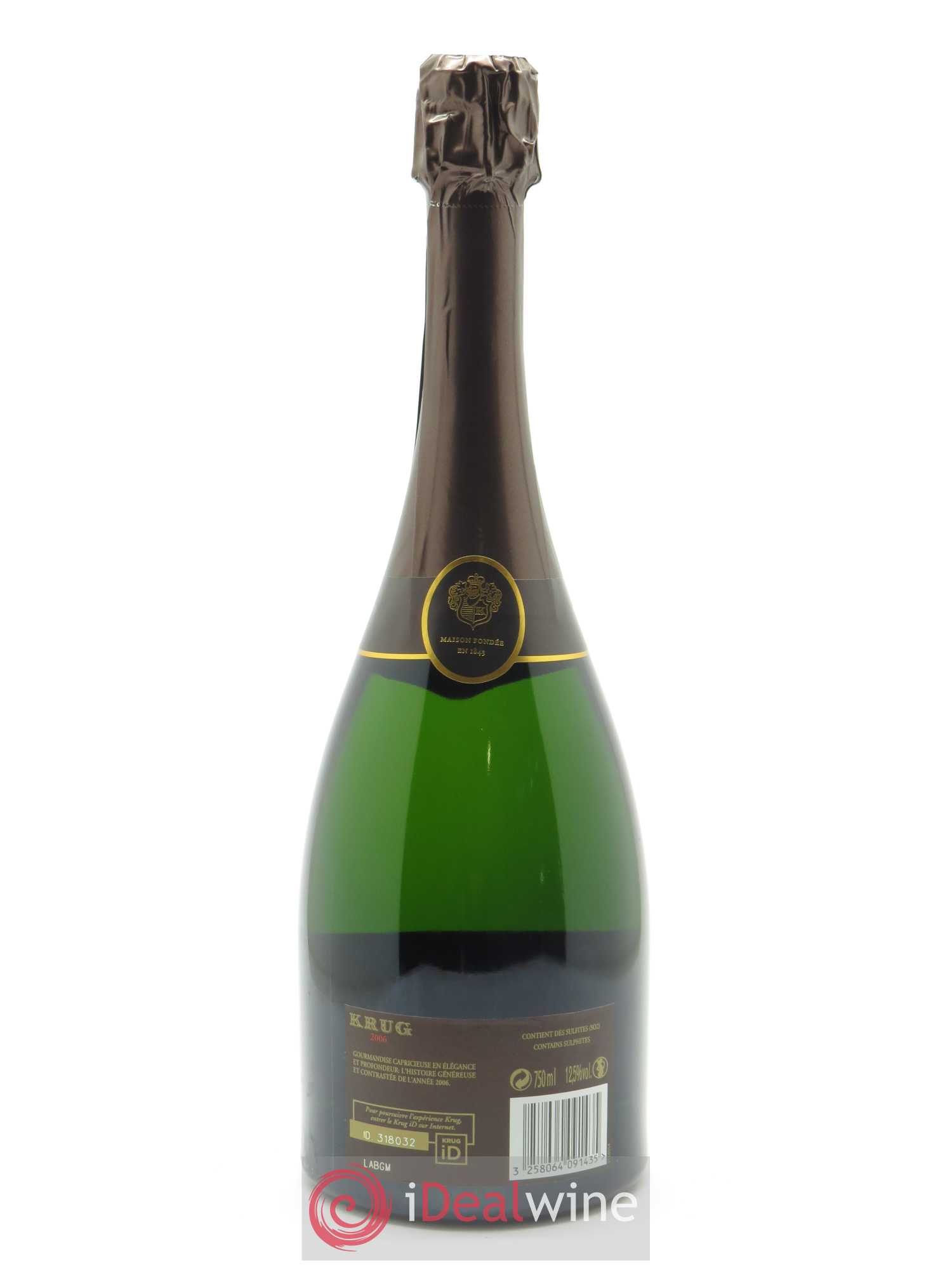 Coffret Vintage Krug 2006 - Lot de 1 bouteille - 2