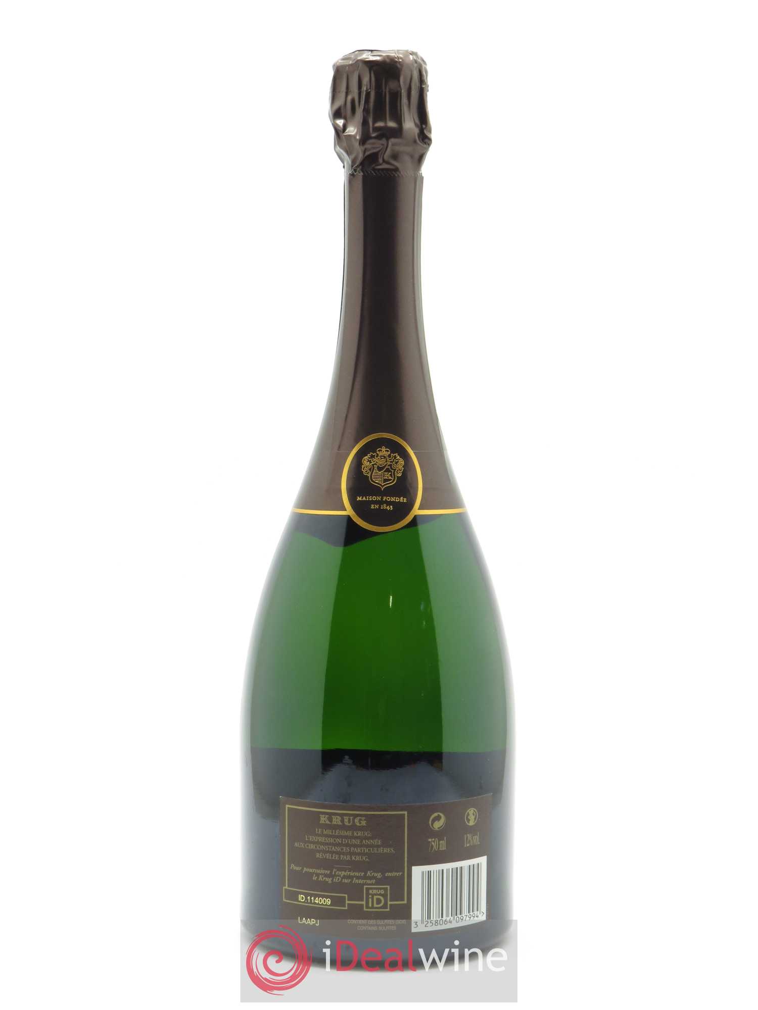 Coffret Vintage Krug 2000 - Lot de 1 bouteille - 2