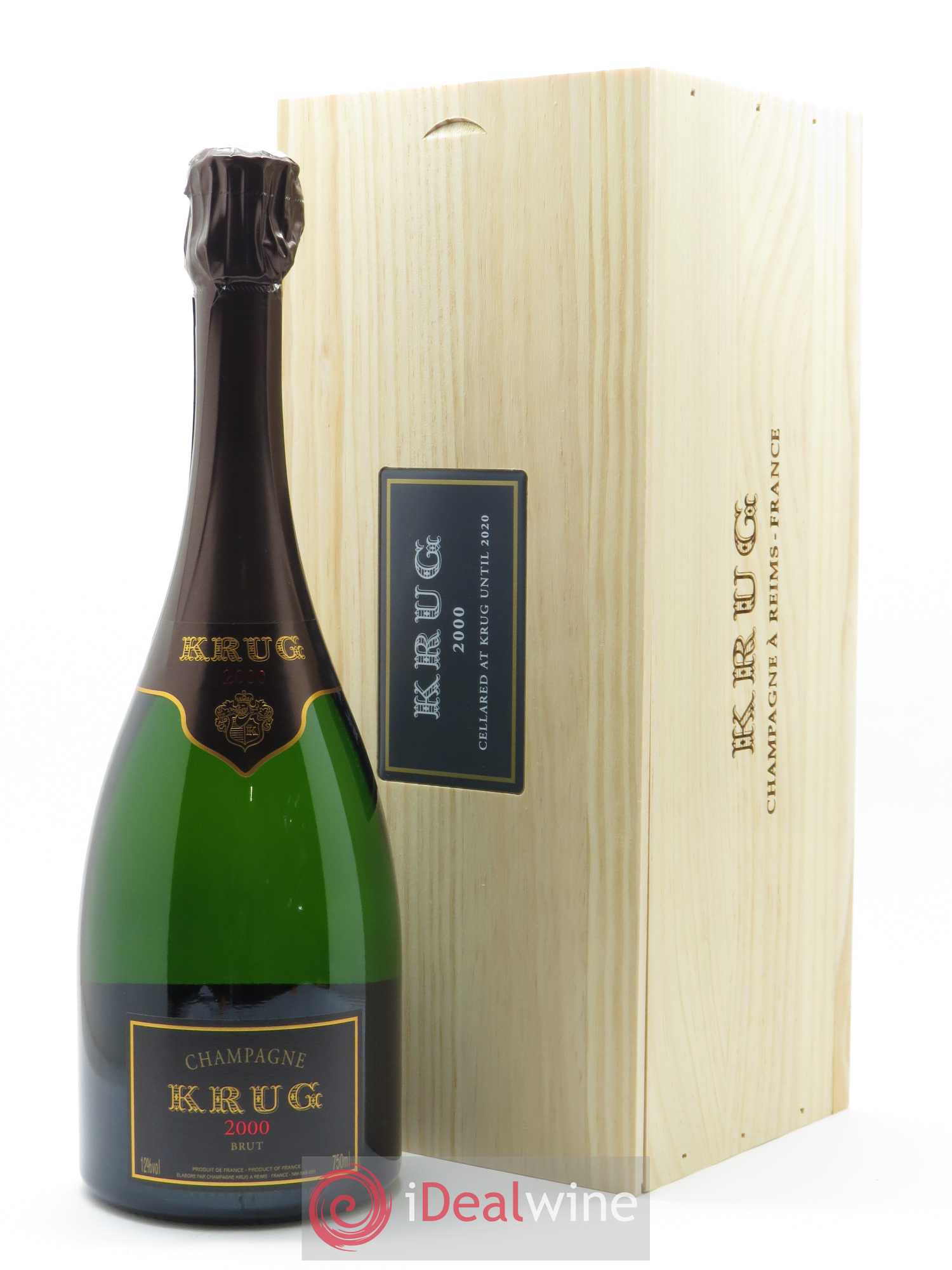 Coffret Vintage Krug 2000 - Lot de 1 bouteille - 0