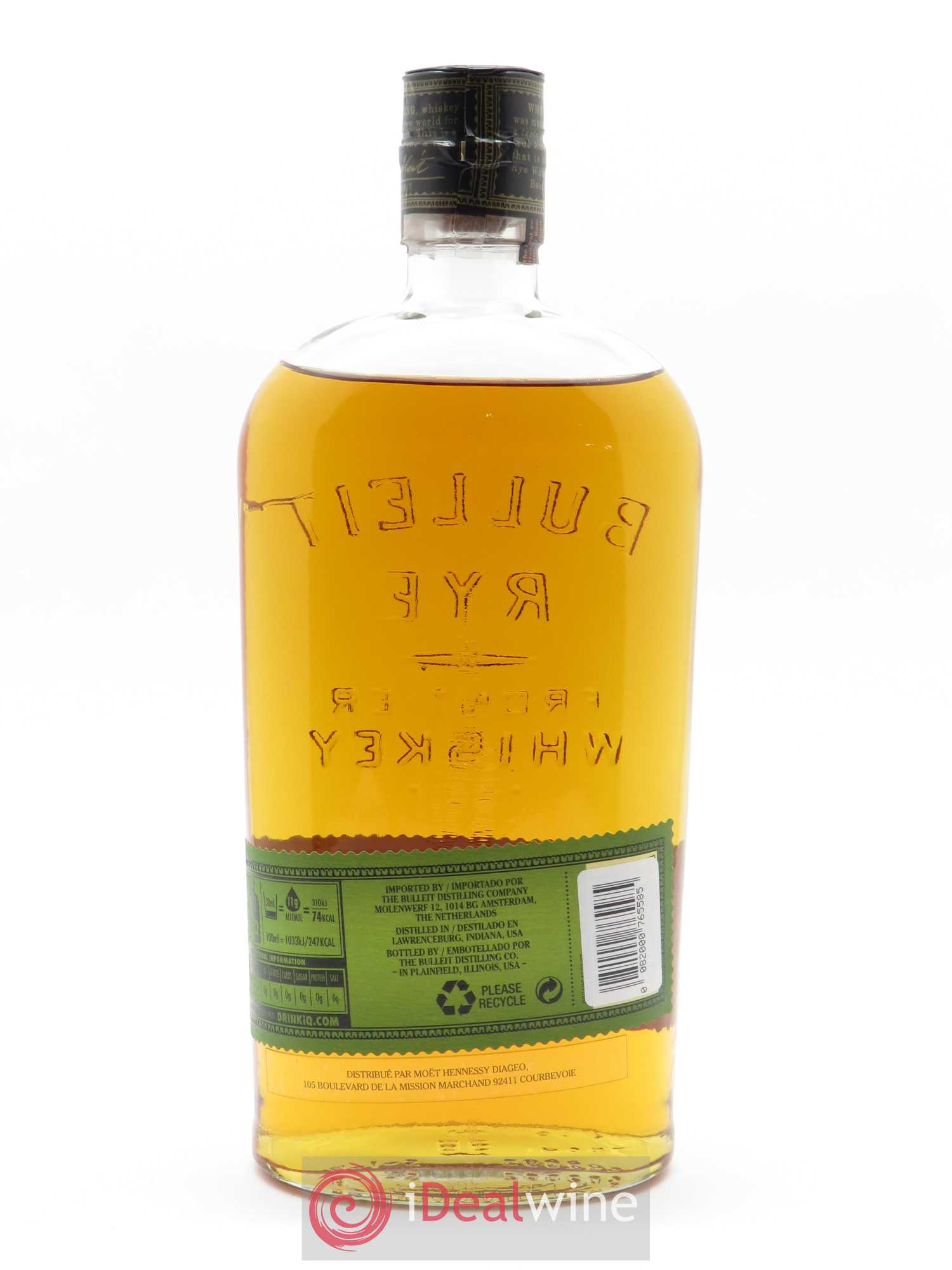 Bulleit Rye (70cl) - Lotto di 1 bottiglia - 1