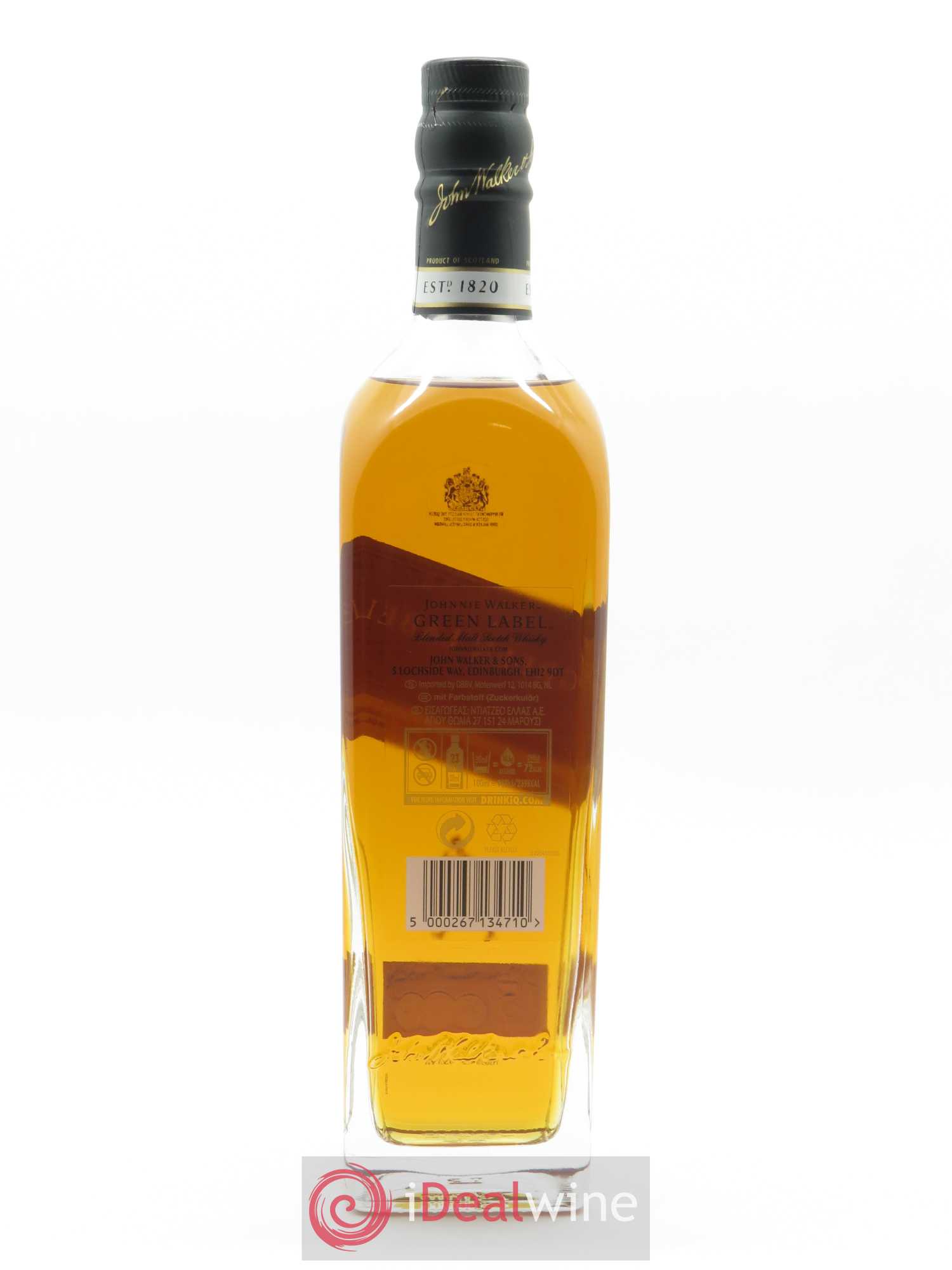 Johnnie Walker Of. Green  (70cl) - Lot de 1 bouteille - 2