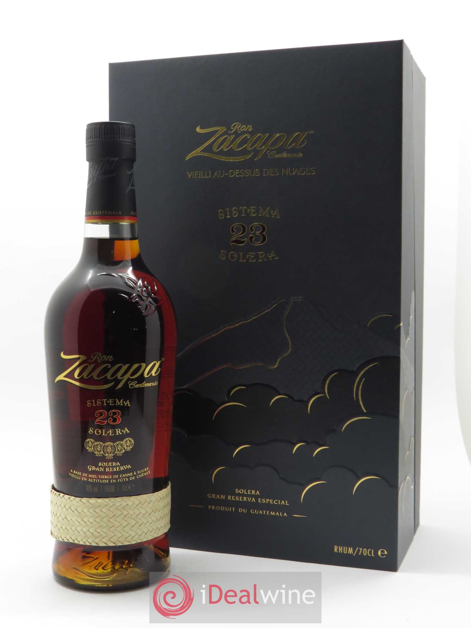 Zacapa Of. 23 years Coffret 2 verres (70cl) - Lot de 1 bouteille - 0