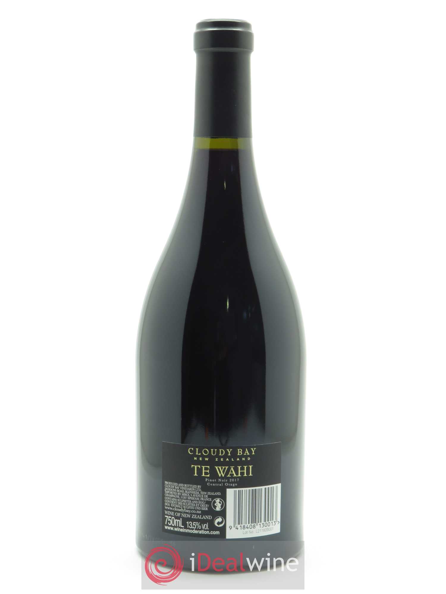 Central Otago Cloudy Bay Te Wahi 2017 - Lot de 1 bouteille - 1
