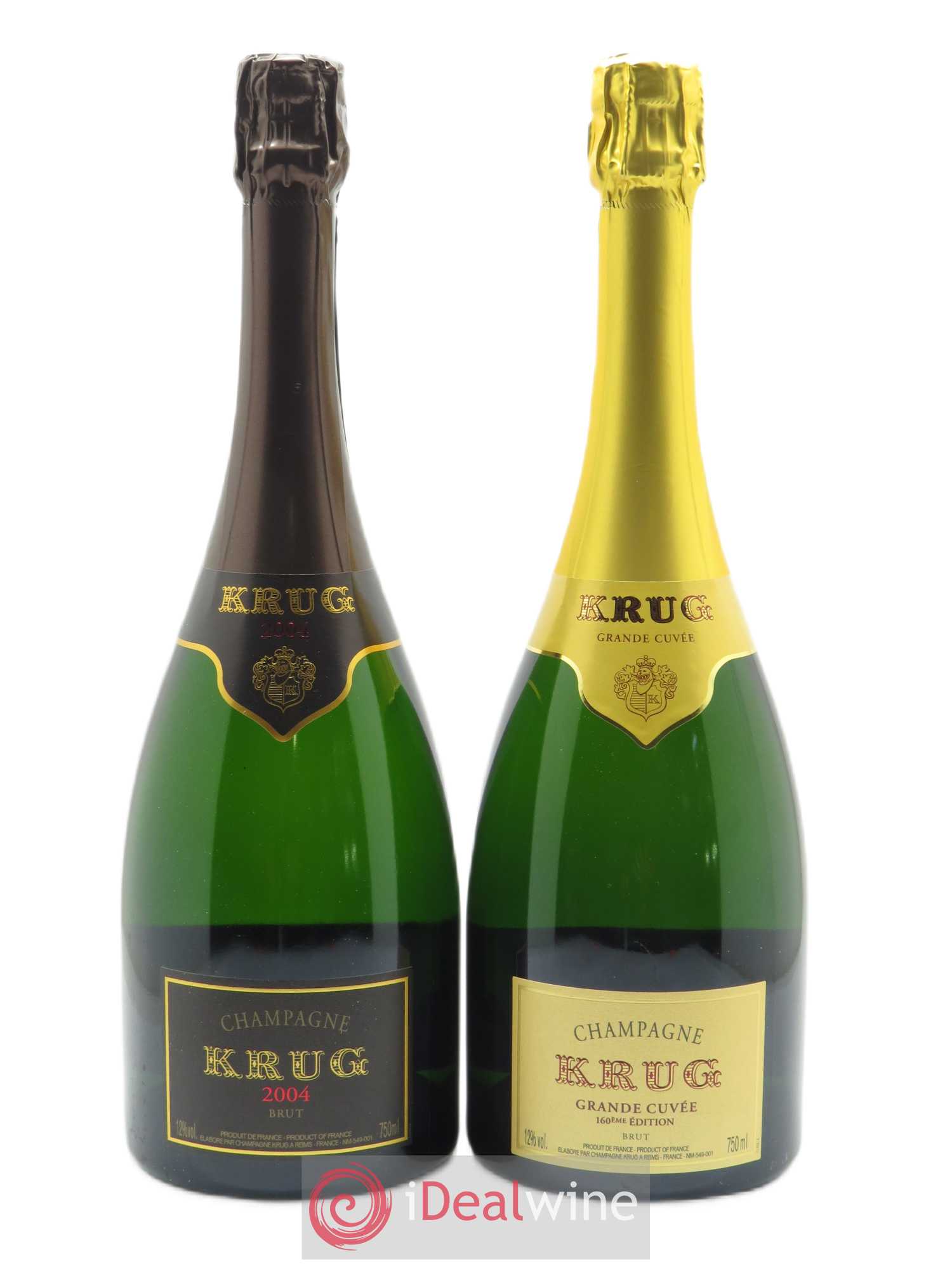 Coffret 2004 Krug - Lot de 1 bouteille - 1