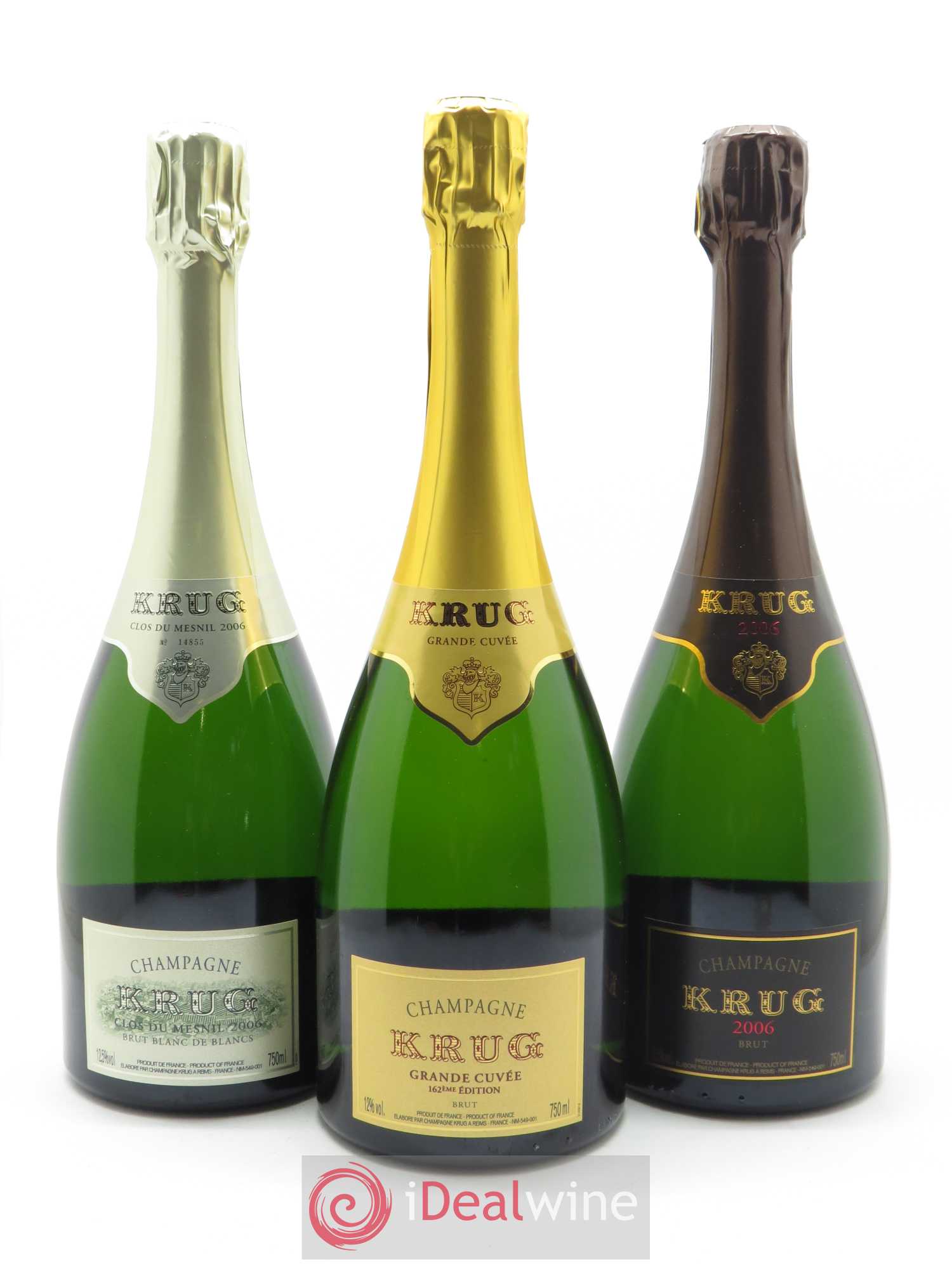 Coffret 2006 Krug - Lot de 1 bouteille - 1