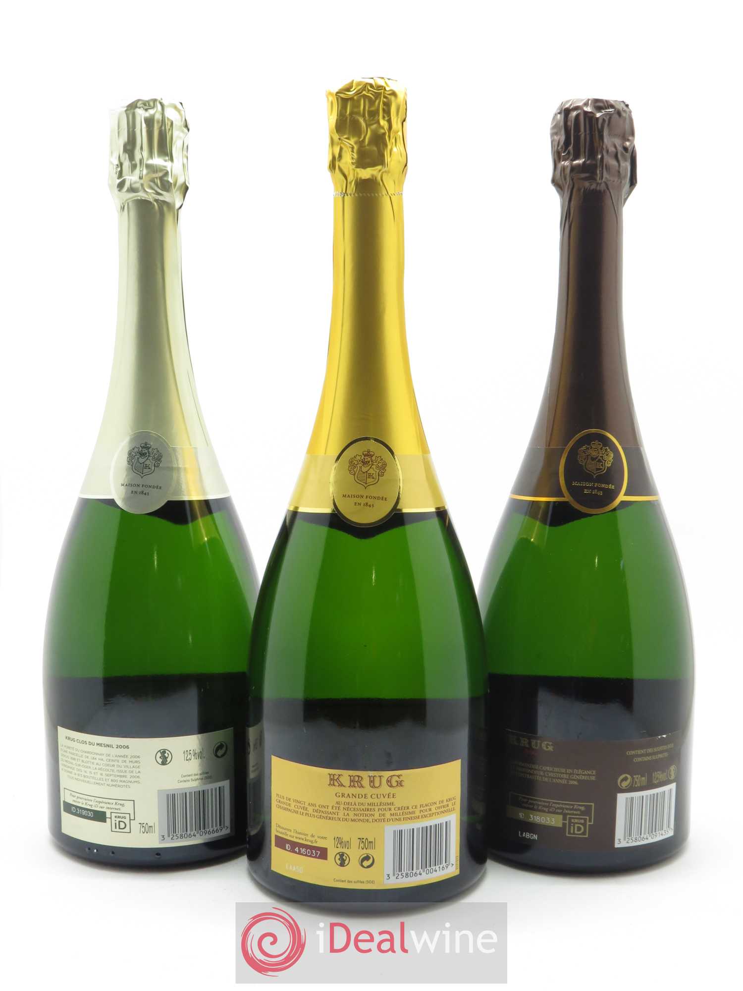 Coffret 2006 Krug - Lot de 1 bouteille - 2