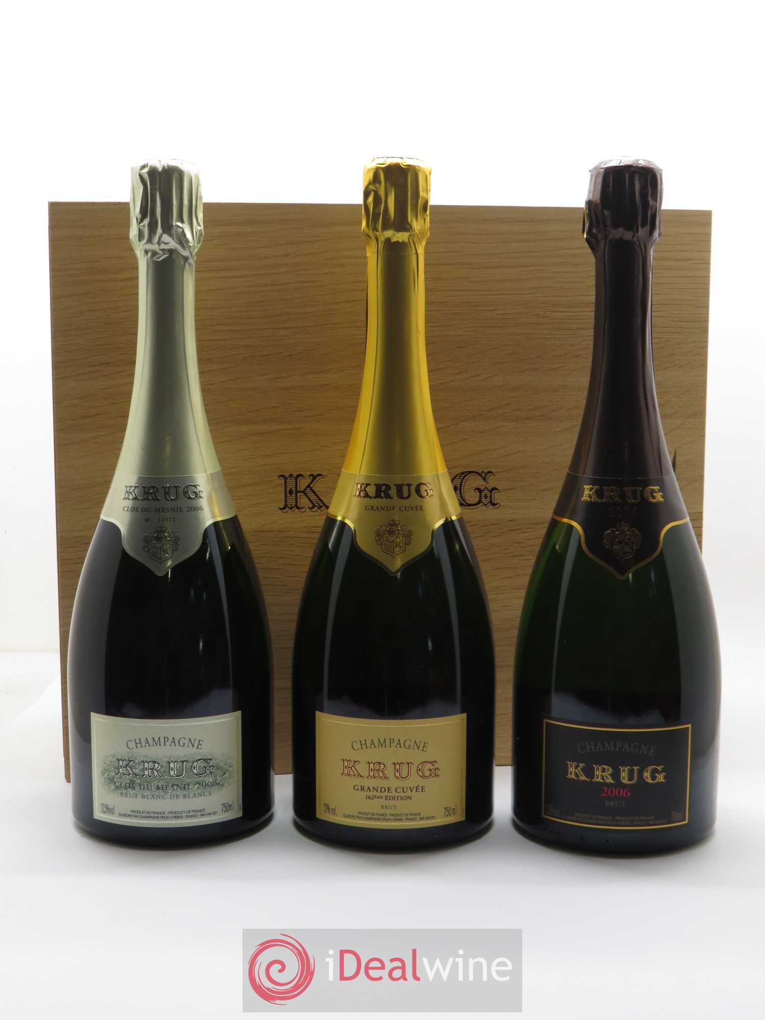 Coffret 2006 Krug - Lot de 1 bouteille - 0