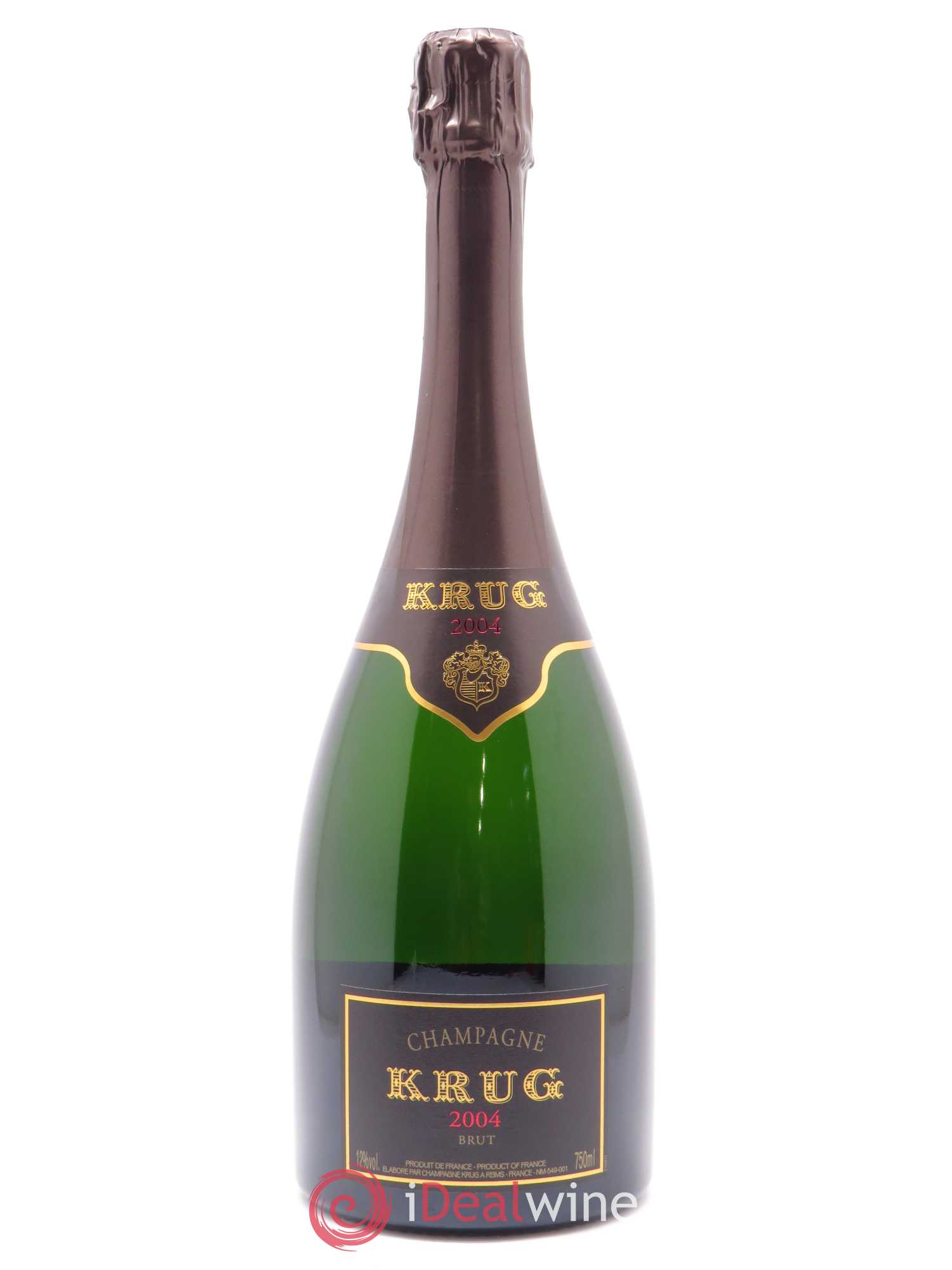 Vintage Krug 2004 - Lot de 1 bouteille - 0