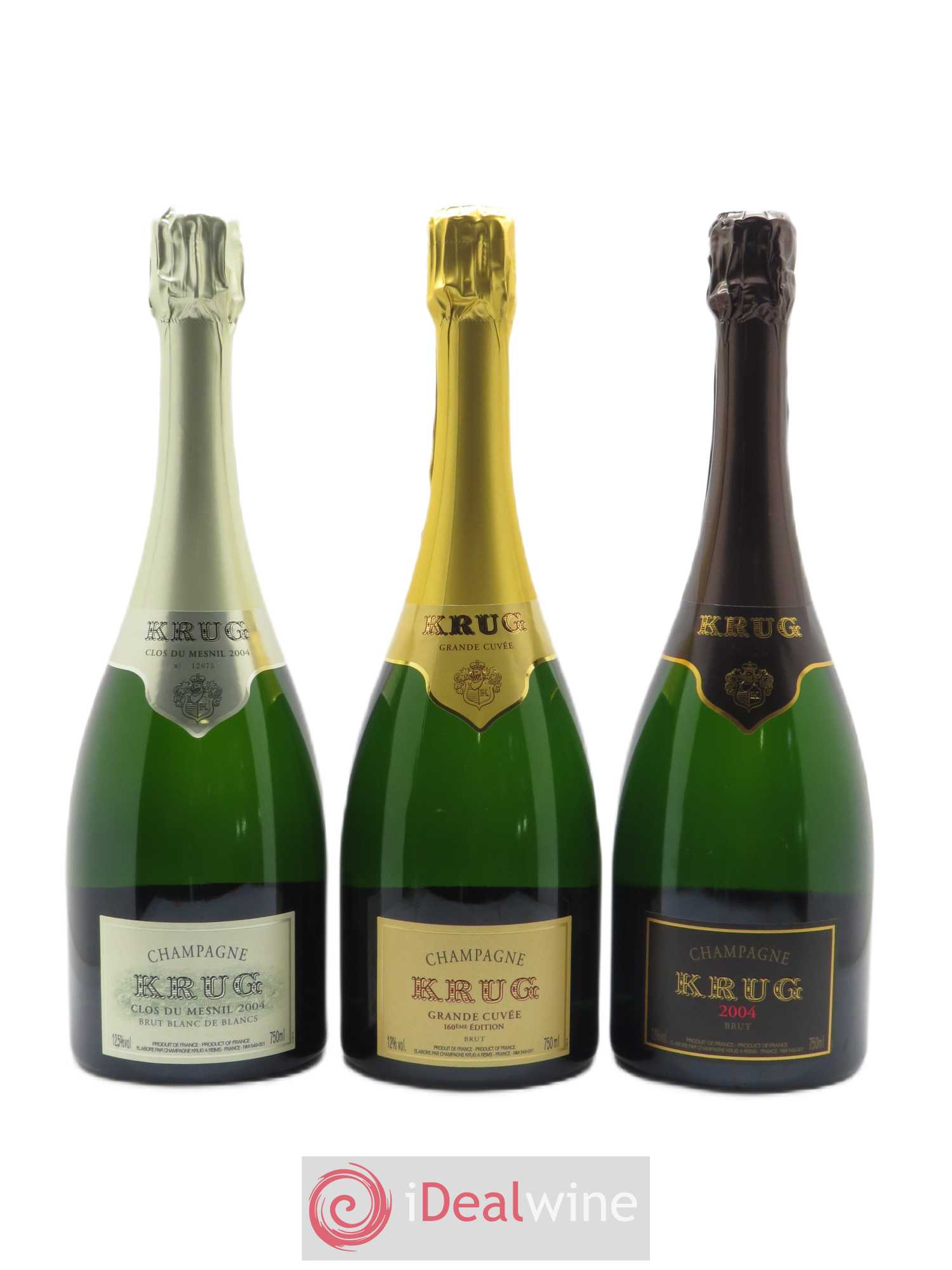 Coffret Krug Les Créations 2004 Krug - Lot of 1 bottle - 1