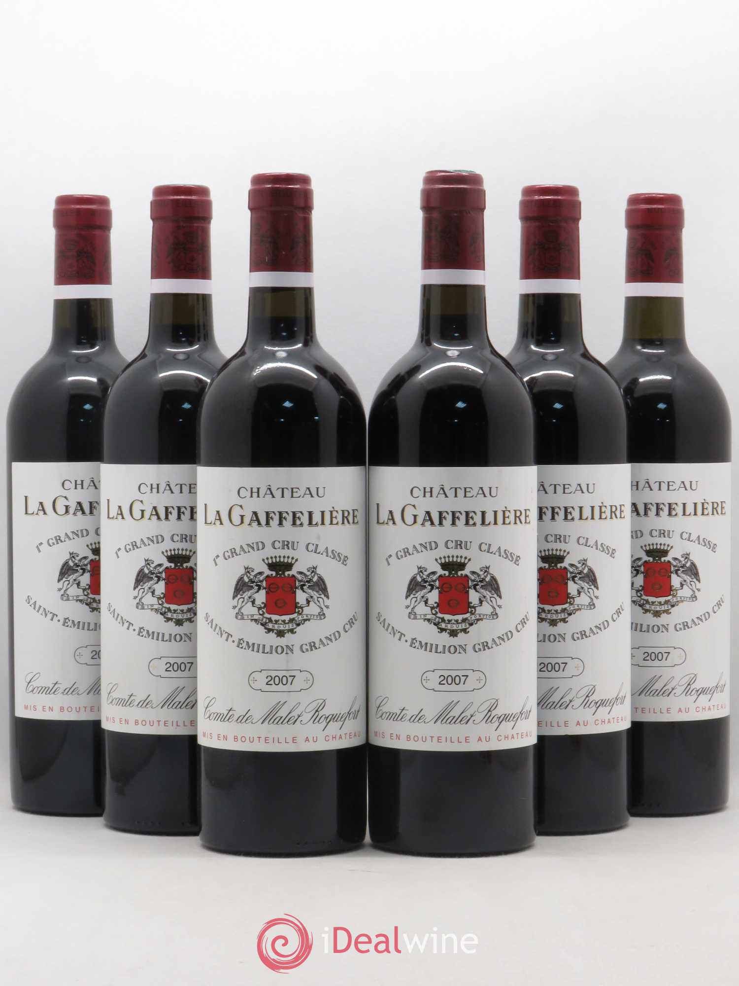 Château la Gaffelière 1er Grand Cru Classé B 2007 - Lot de 6 bouteilles - 0
